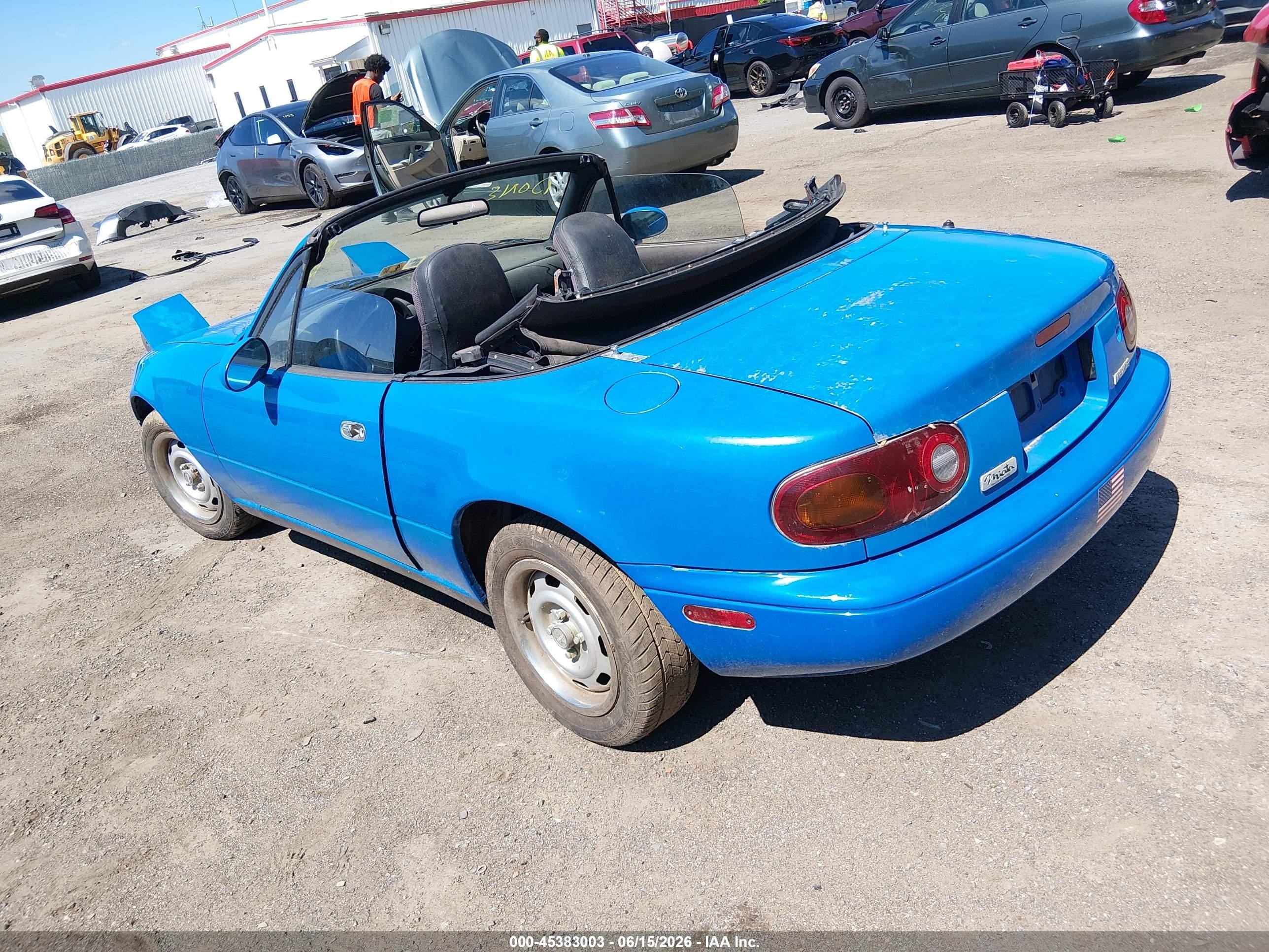 1990 Mazda Mx-5 Miata   Синий vin: JM1NA3515L0134299