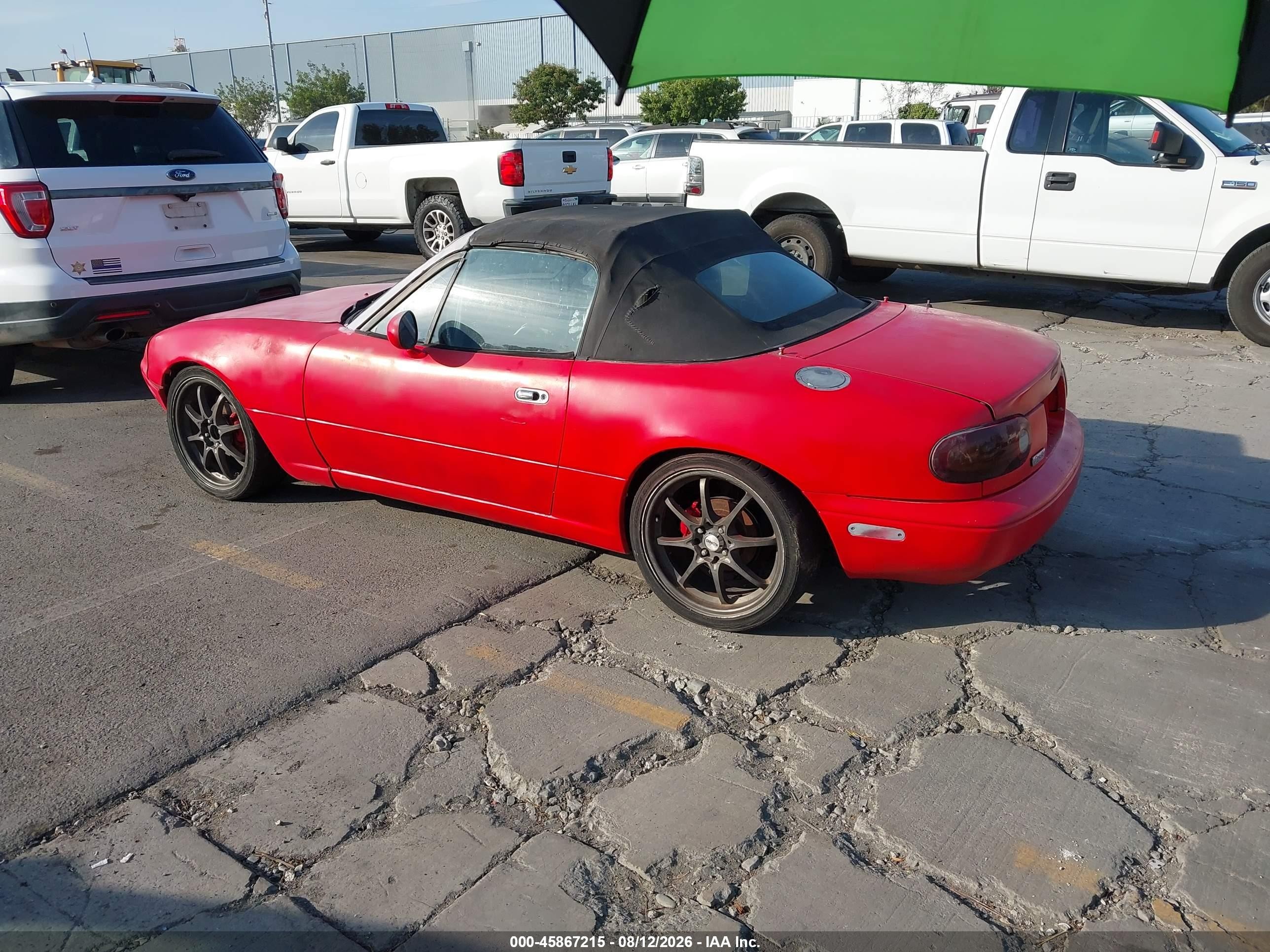 1990 Mazda Mx-5 Miata   Red vin: JM1NA3515L0135145