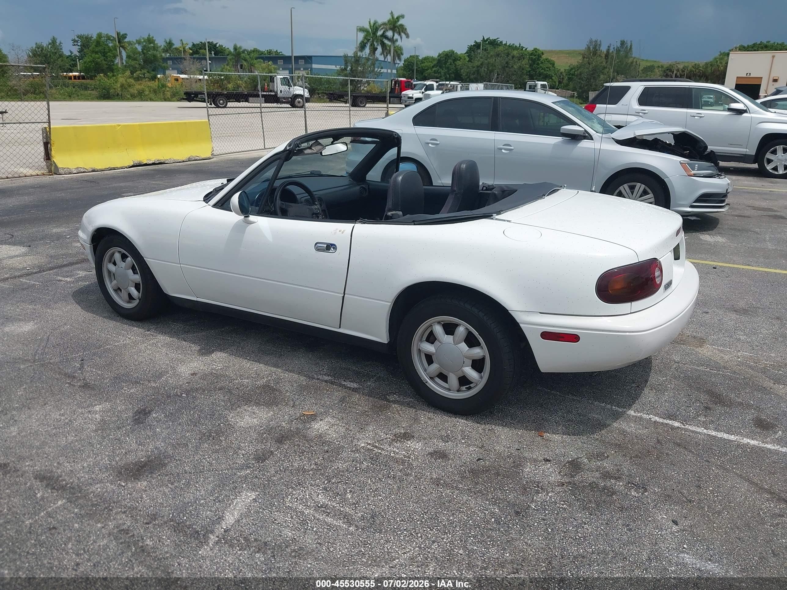 1990 Mazda Mx-5 Miata   Белый vin: JM1NA3515L0137459