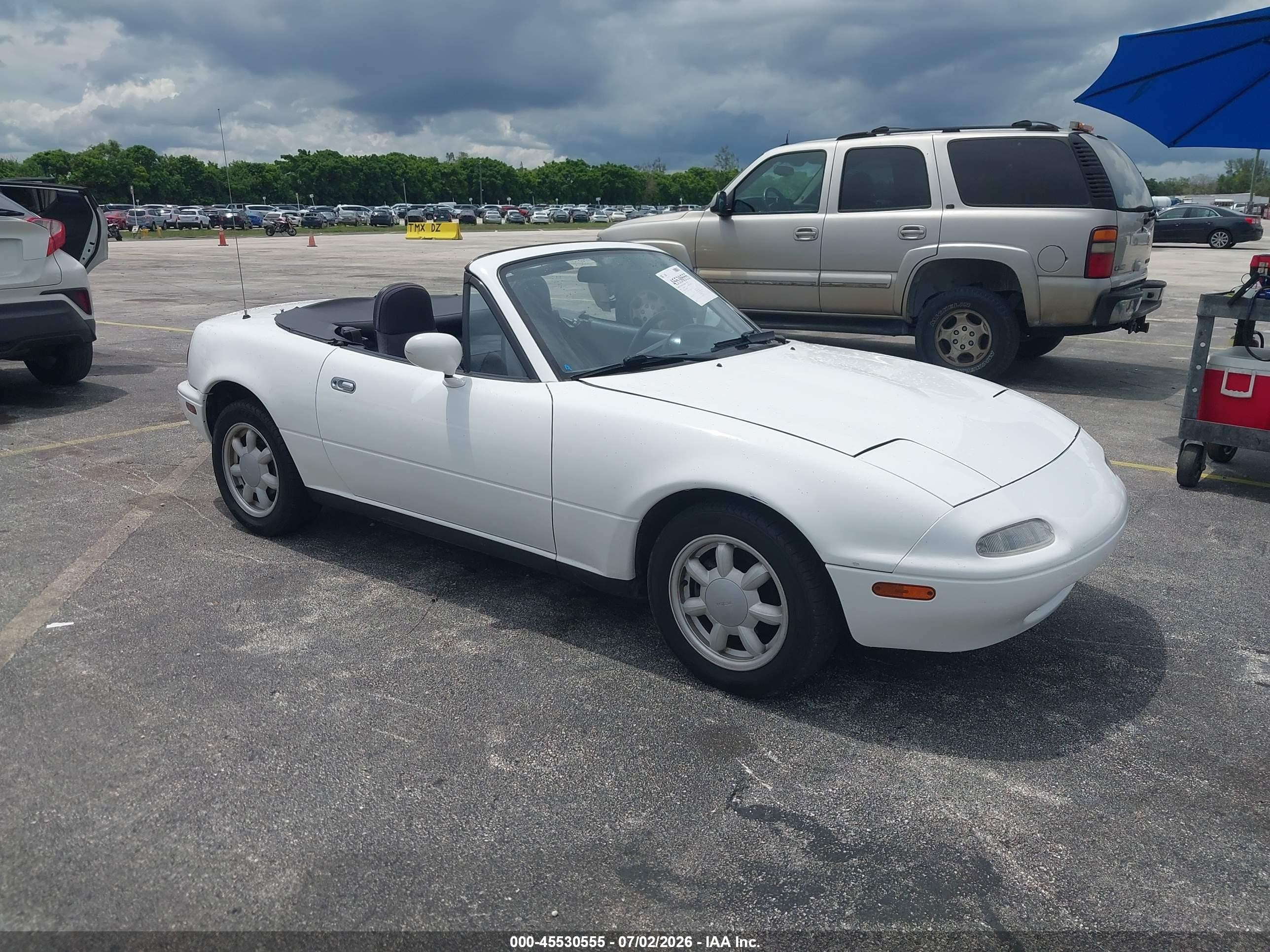 1990 Mazda Mx-5 Miata   Белый vin: JM1NA3515L0137459