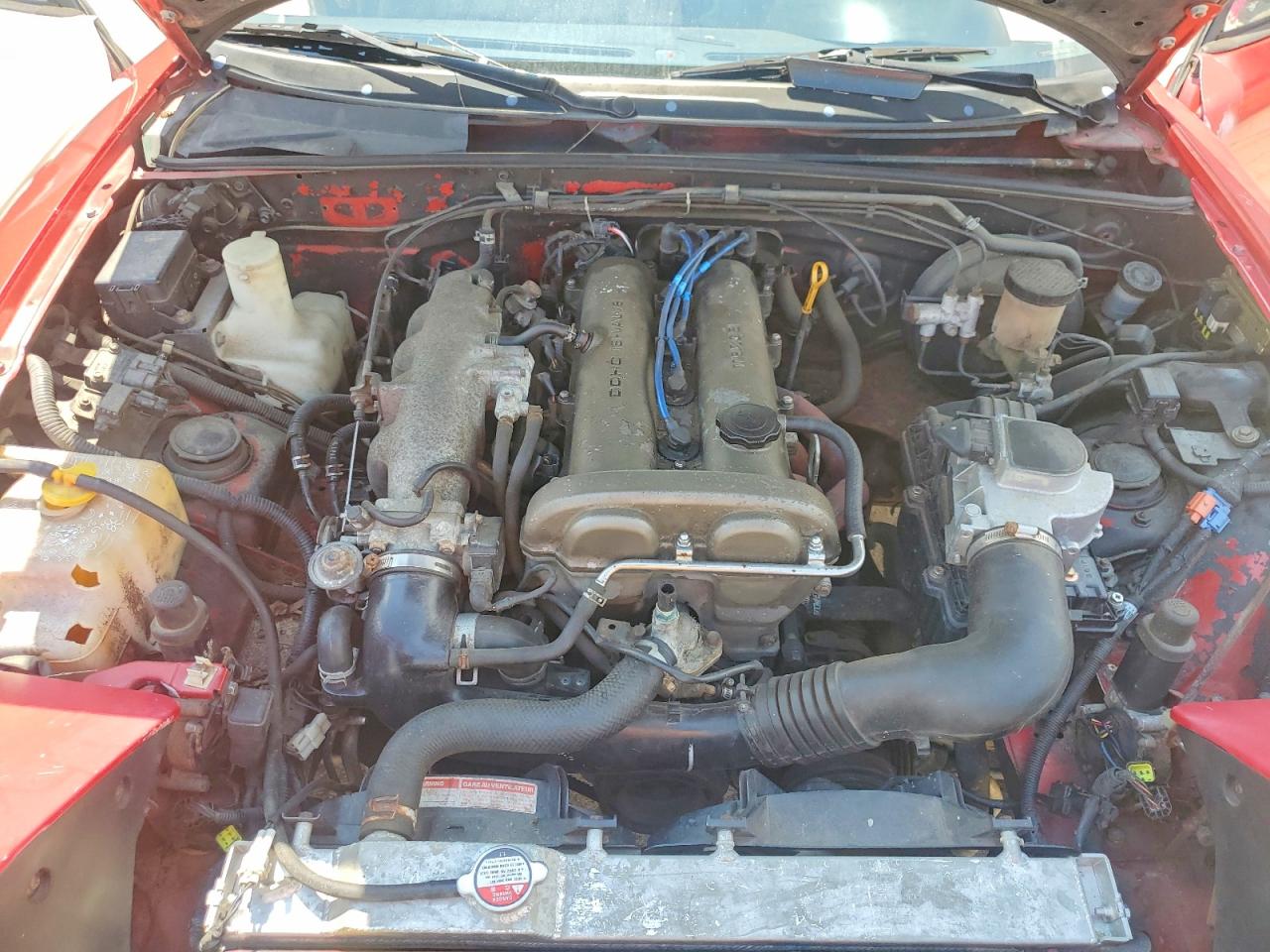 1991 Mazda Mx-5 Miata Красный vin: JM1NA3515M1229764