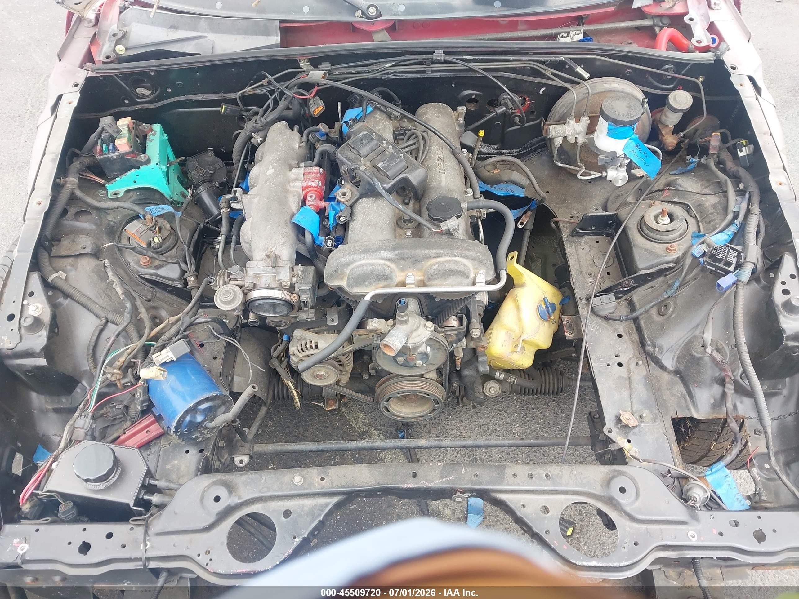 1992 Mazda Mx-5 Miata   Red vin: JM1NA3515N0329516