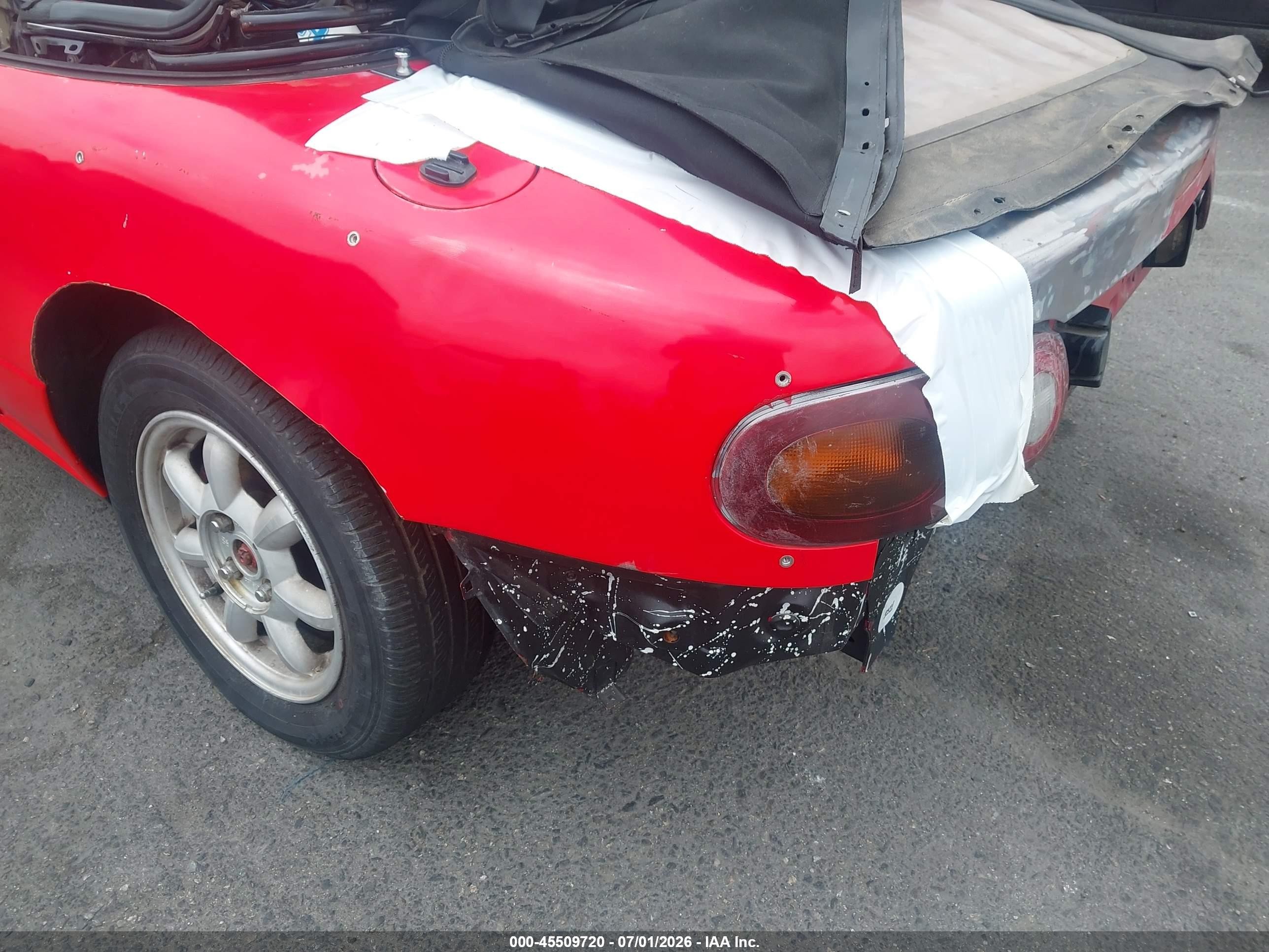 1992 Mazda Mx-5 Miata   Red vin: JM1NA3515N0329516