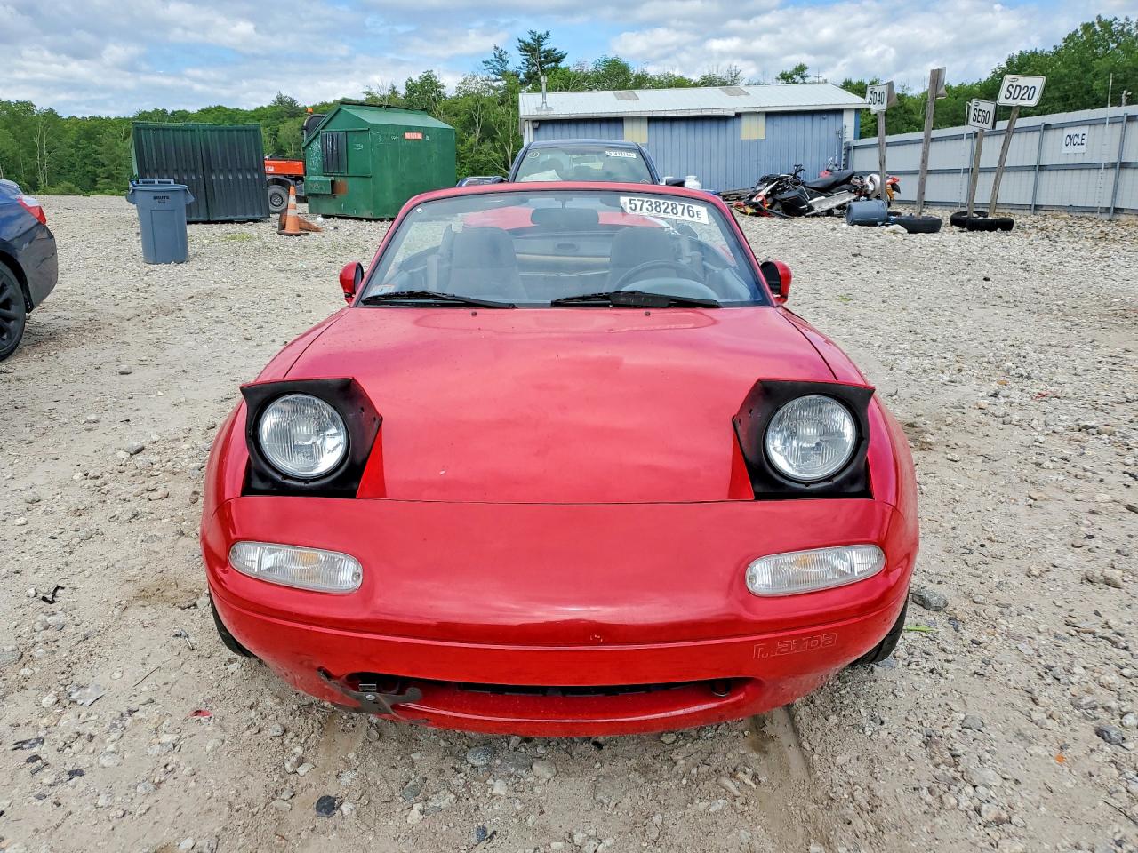 1990 Mazda Mx-5 Miata Red vin: JM1NA3516L0139205
