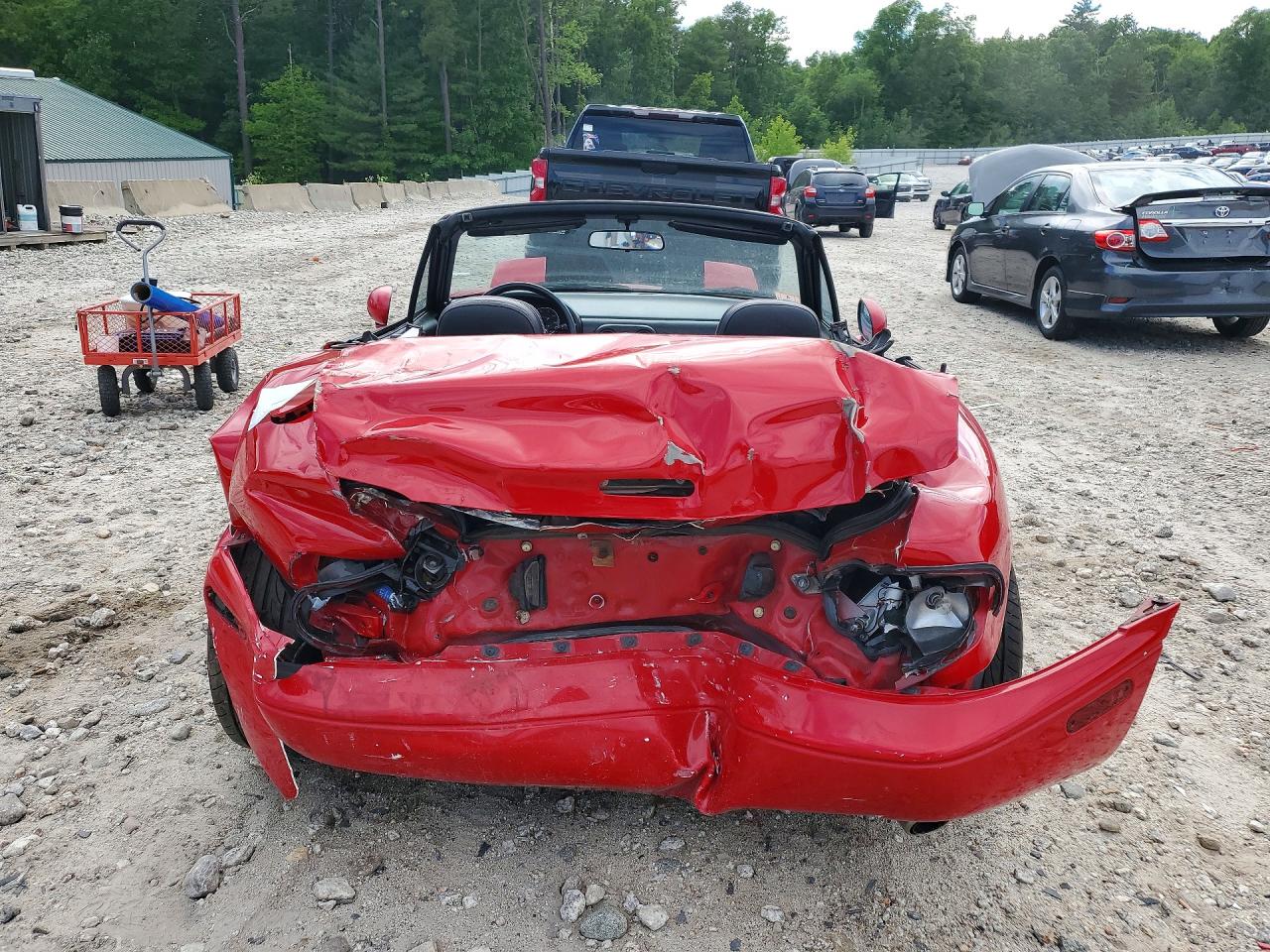 1990 Mazda Mx-5 Miata Red vin: JM1NA3516L0139205