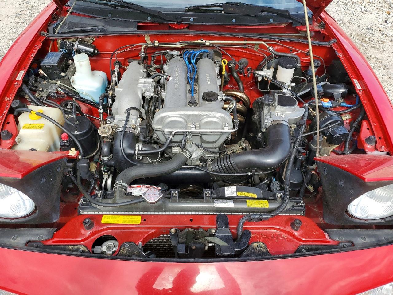 1990 Mazda Mx-5 Miata Red vin: JM1NA3516L0139205