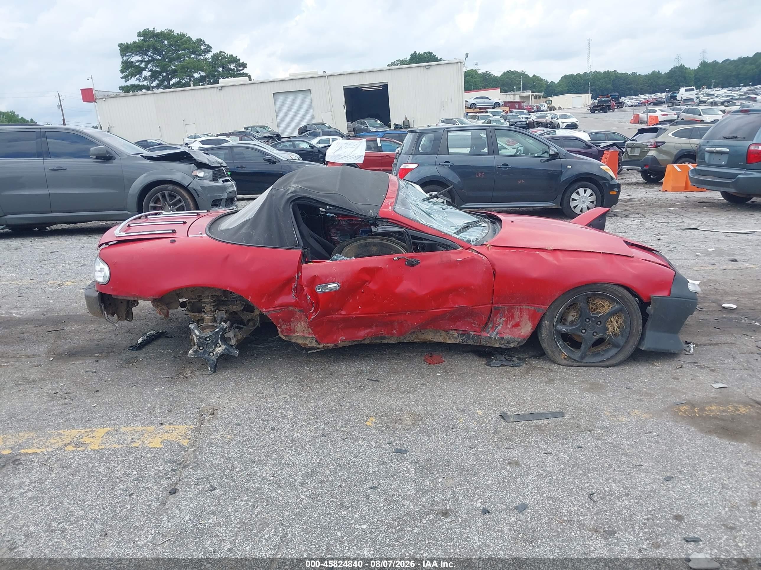 1991 Mazda Mx-5 Miata Red vin: JM1NA3516M0203910