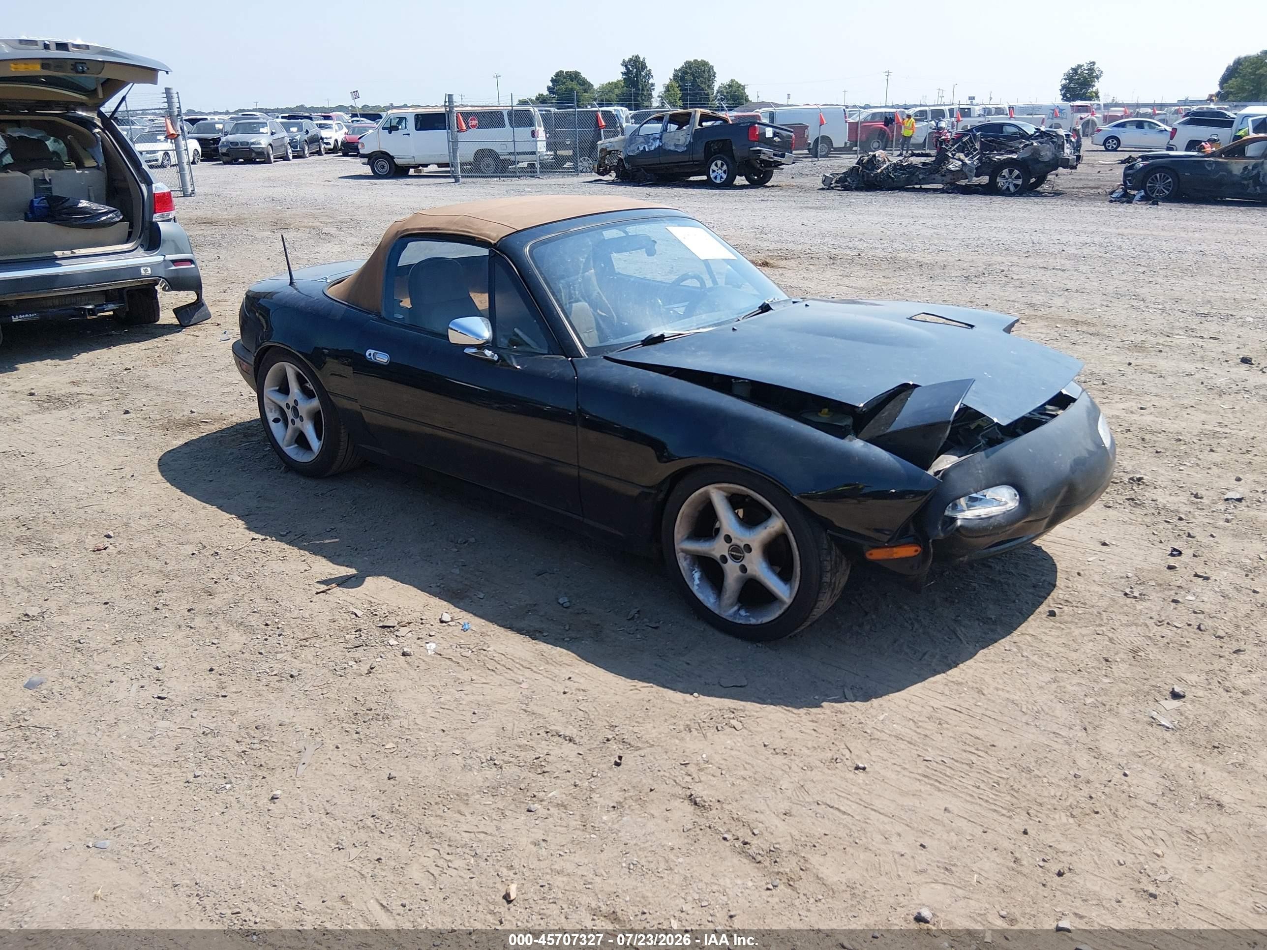 1992 Mazda Mx-5 Miata   Black vin: JM1NA3516N0327273