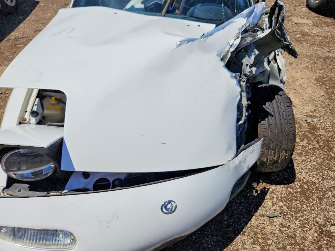 1993 Mazda Mx-5 Miata White vin: JM1NA3516P0408518