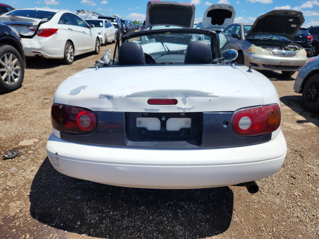 1993 Mazda Mx-5 Miata White vin: JM1NA3516P0408518