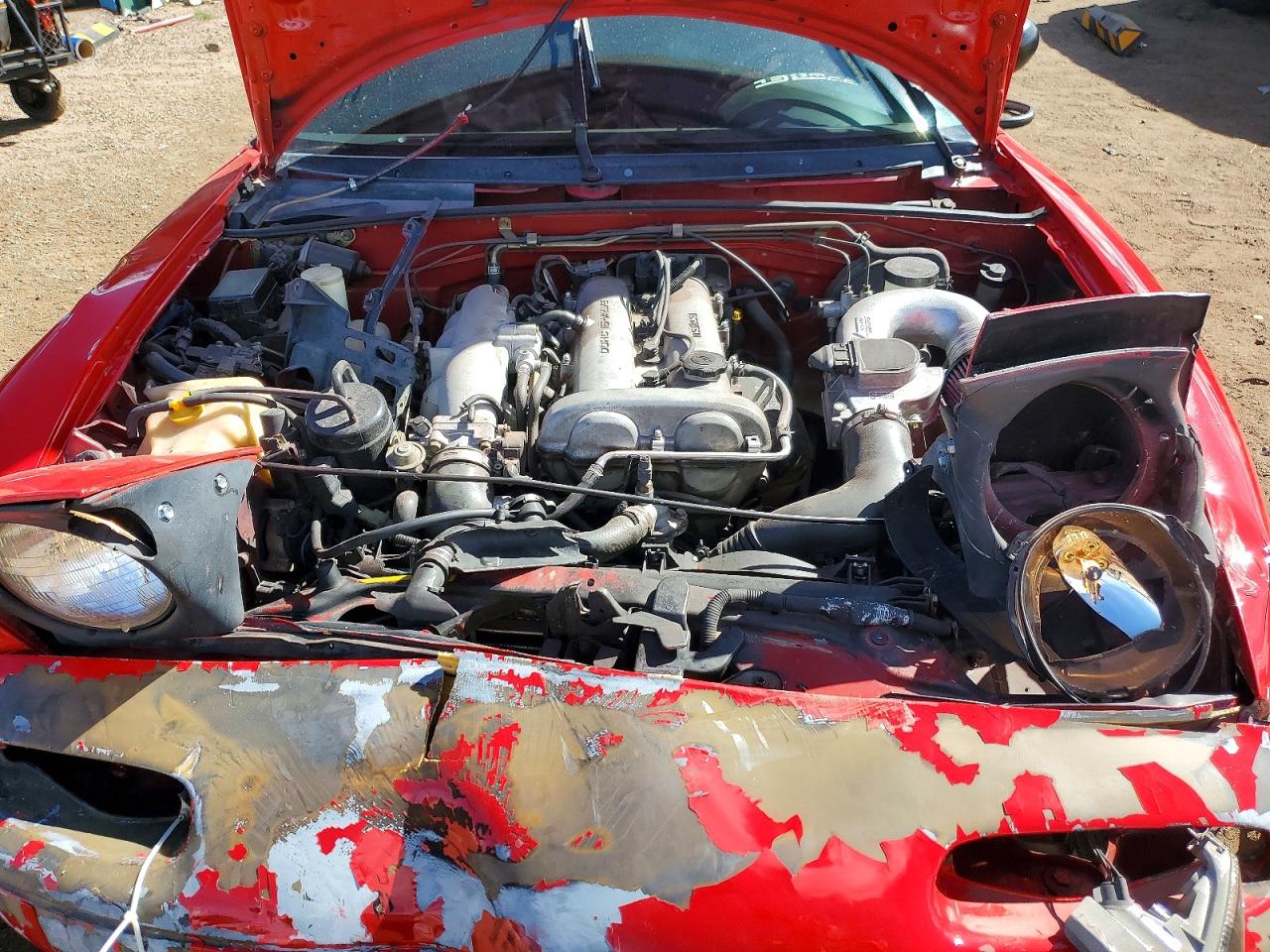1990 Mazda Mx-5 Miata Red vin: JM1NA3517L0105564