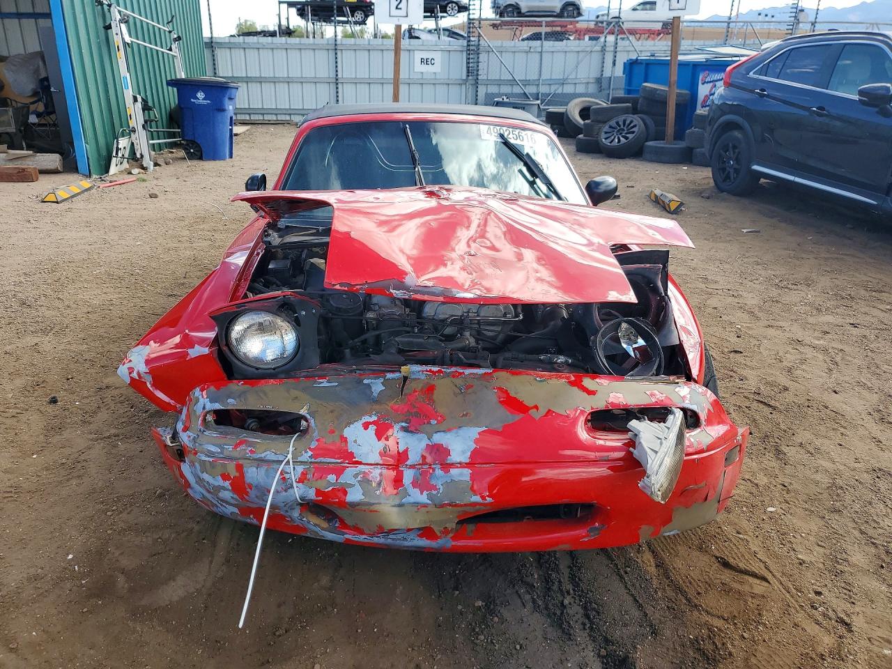 1990 Mazda Mx-5 Miata Red vin: JM1NA3517L0105564