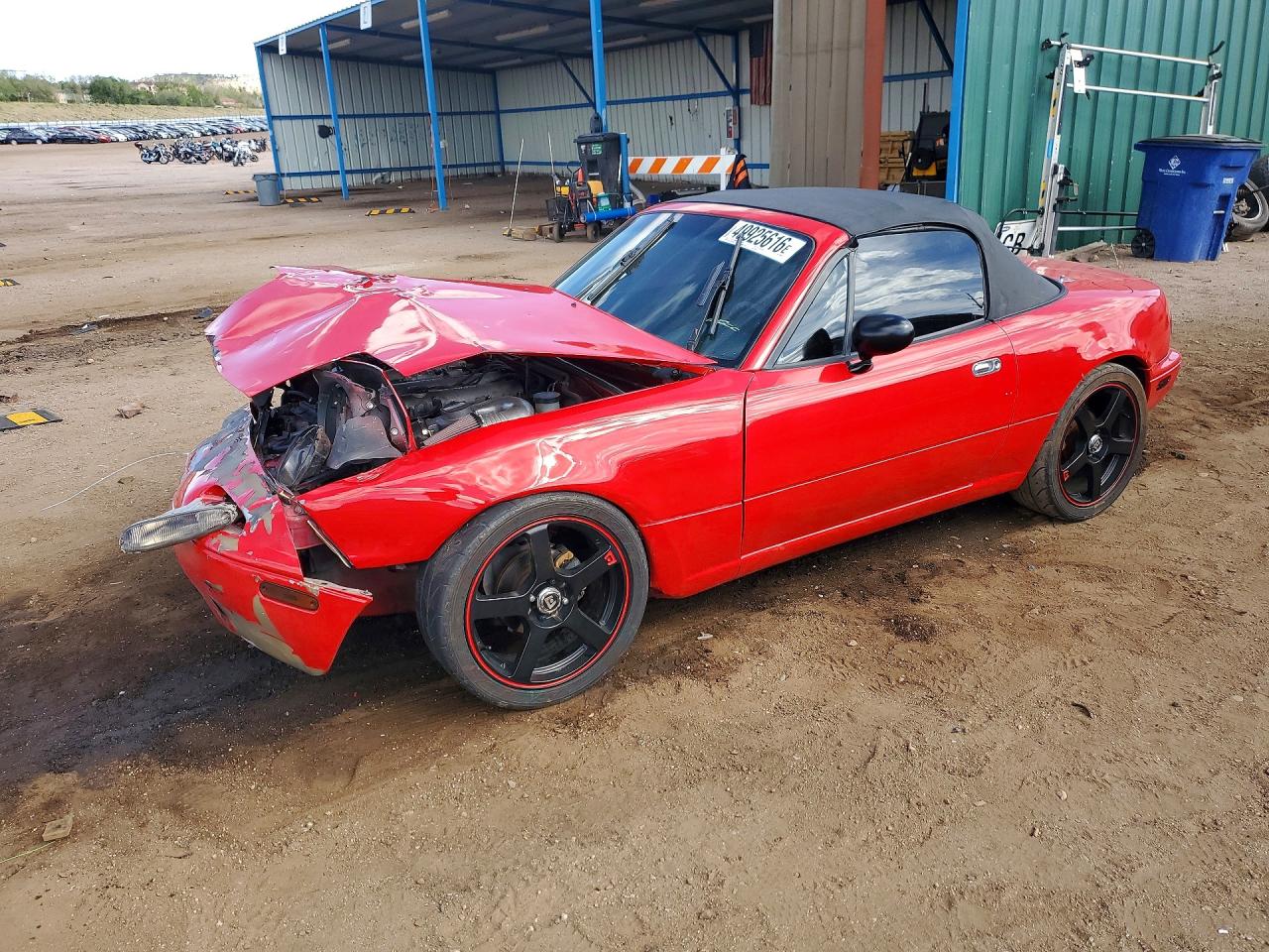 1990 Mazda Mx-5 Miata Red vin: JM1NA3517L0105564