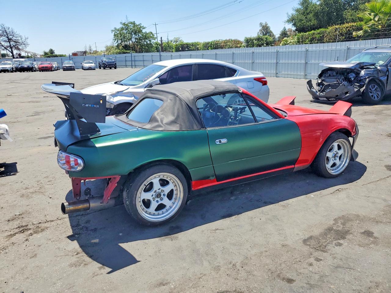 1990 Mazda Mx-5 Miata Red vin: JM1NA3517L0127953