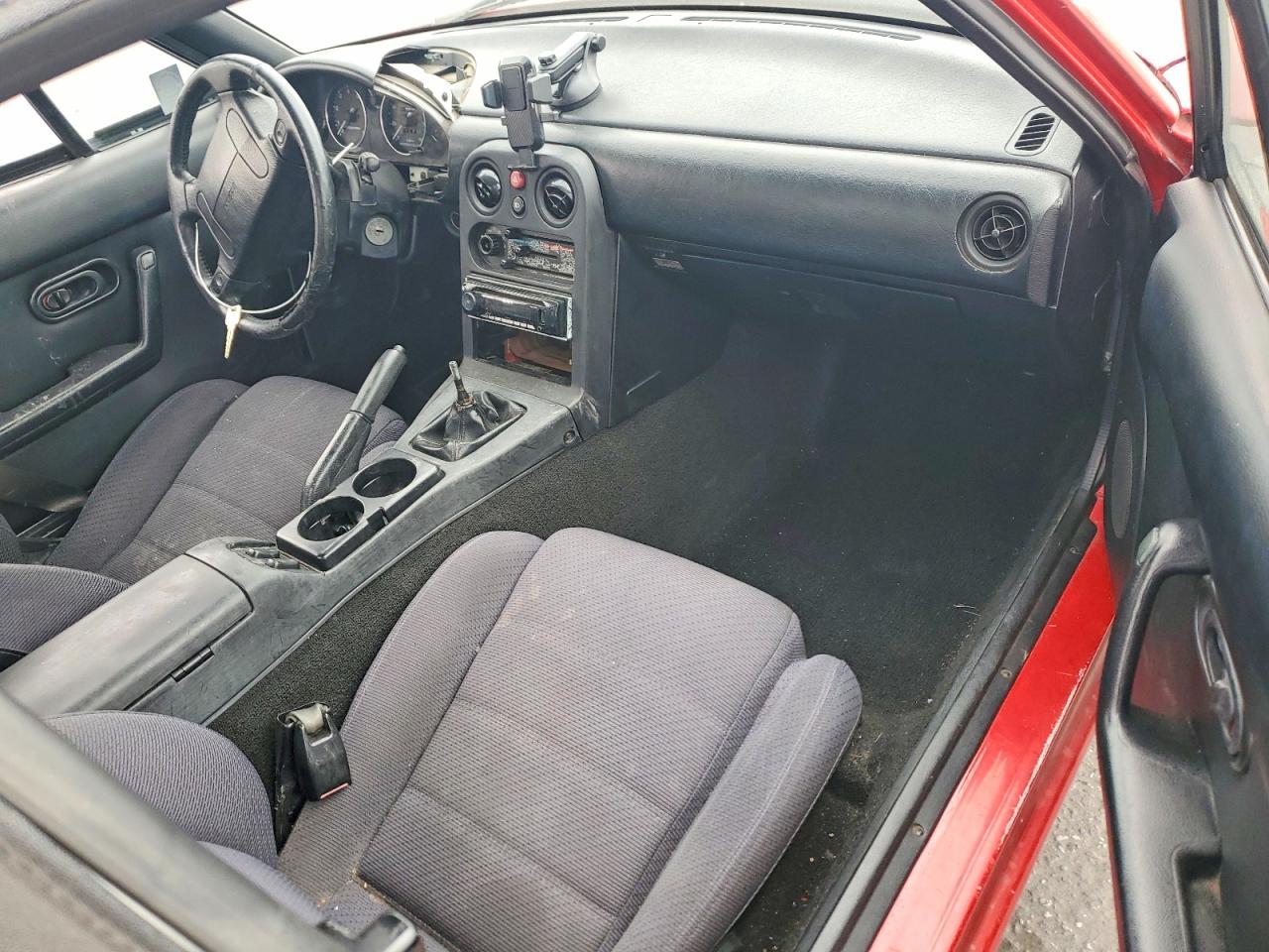 1990 Mazda Mx-5 Miata Red vin: JM1NA3517L0127953