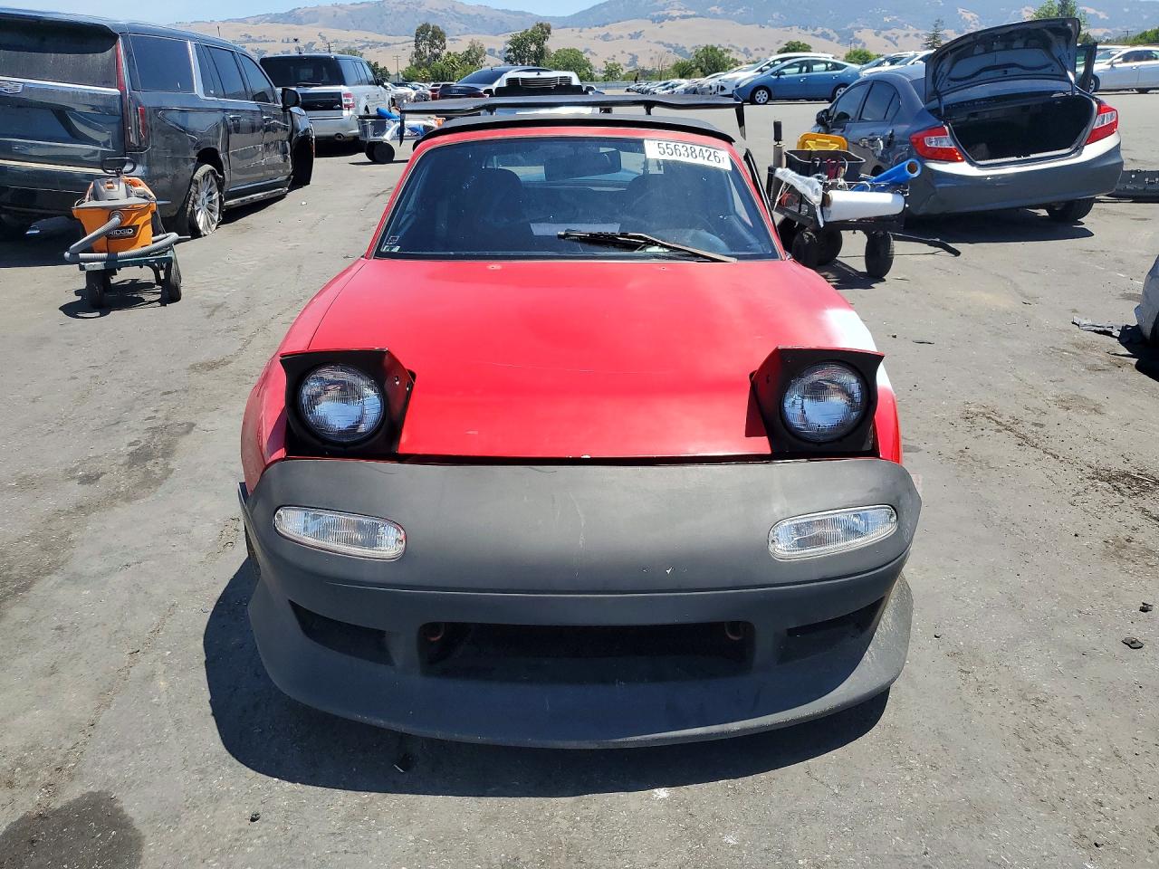 1990 Mazda Mx-5 Miata Red vin: JM1NA3517L0127953