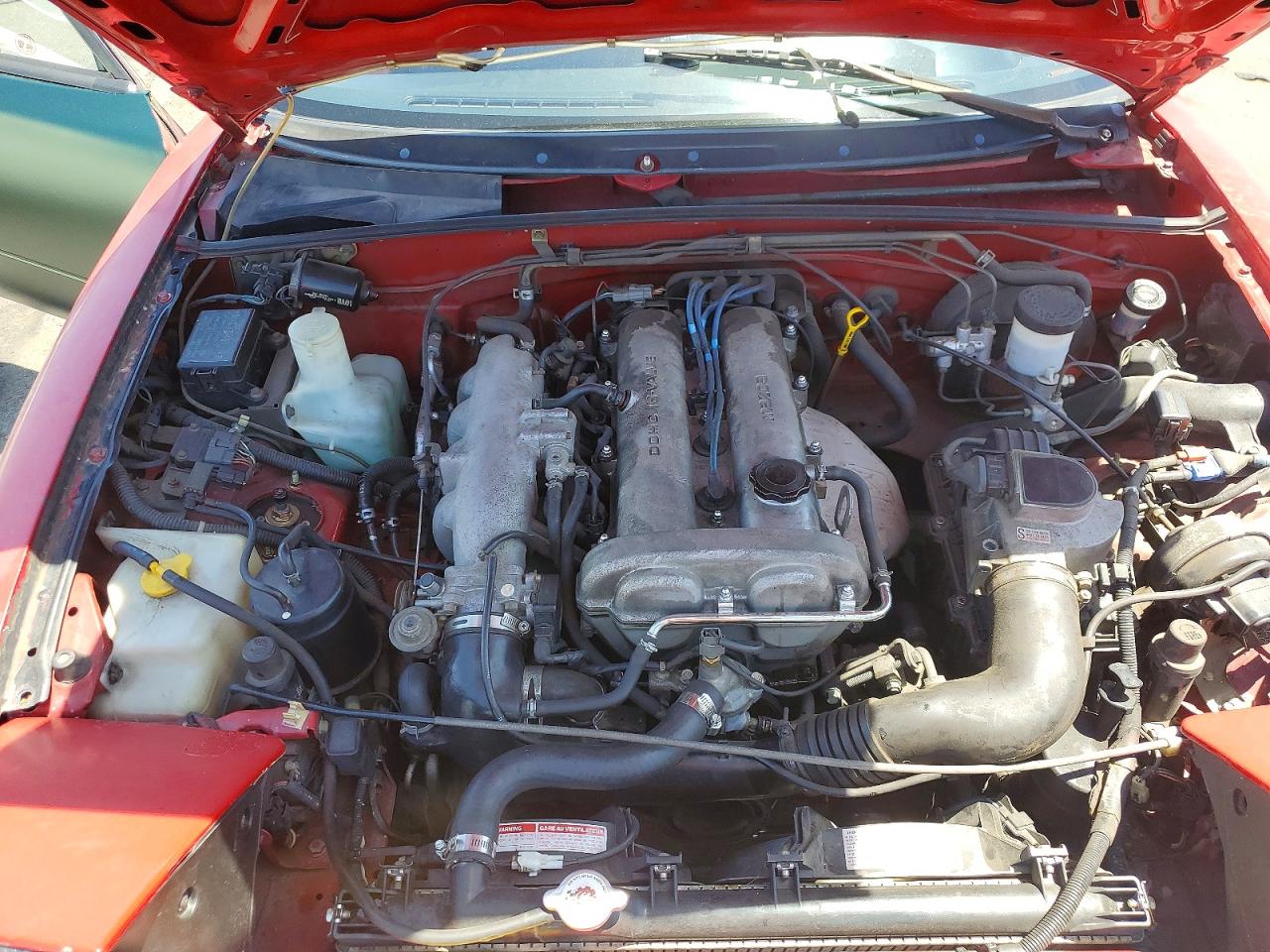 1990 Mazda Mx-5 Miata Red vin: JM1NA3517L0127953