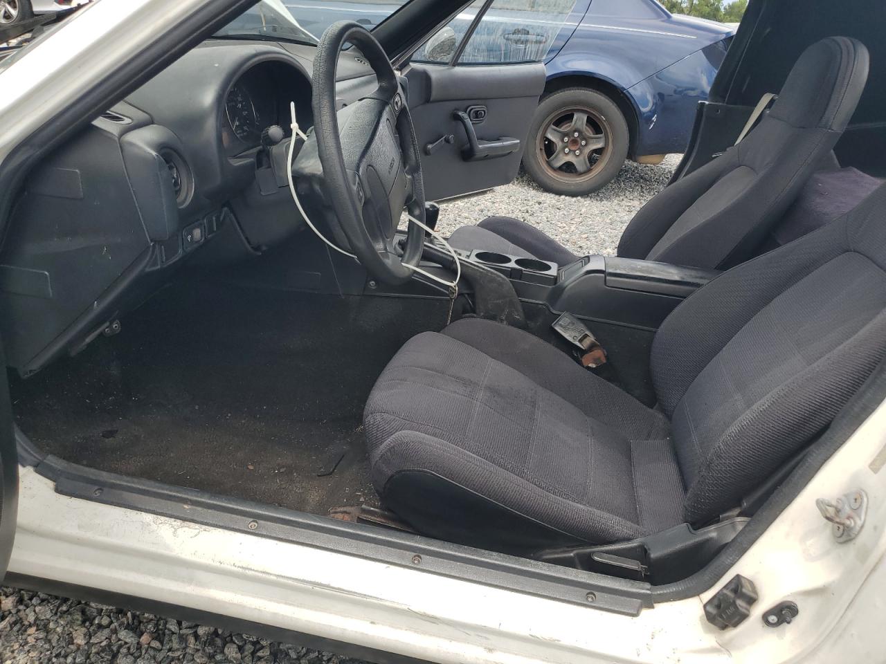 1991 Mazda Mx-5 Miata White vin: JM1NA3517M1215767