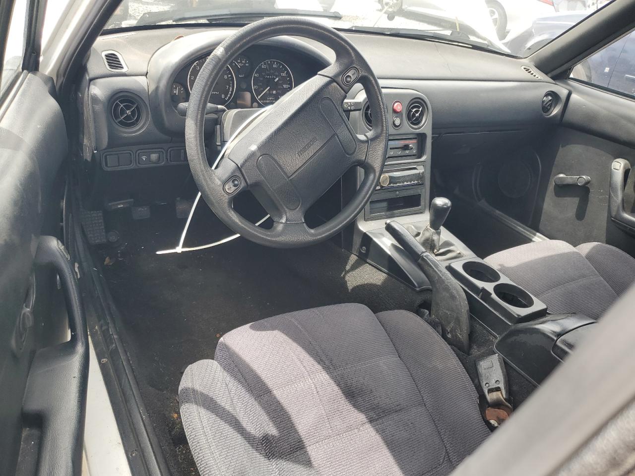 1991 Mazda Mx-5 Miata White vin: JM1NA3517M1215767
