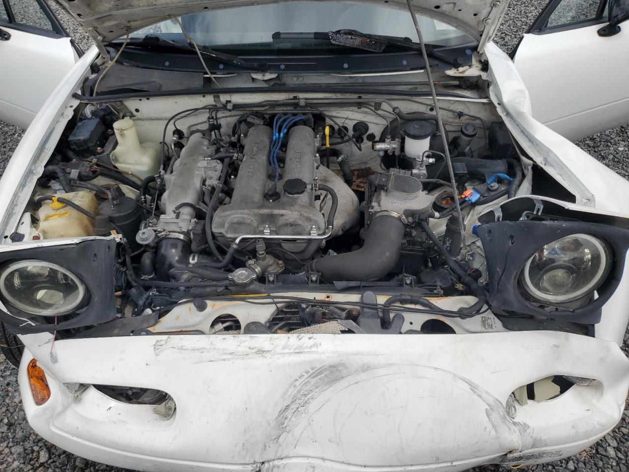 1991 Mazda Mx-5 Miata White vin: JM1NA3517M1215767