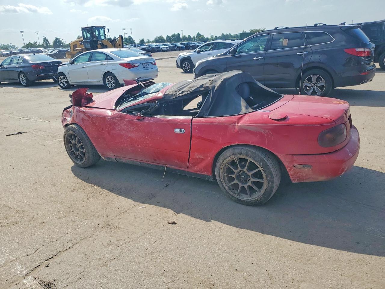 1991 Mazda Mx-5 Miata Red vin: JM1NA3517M1216157