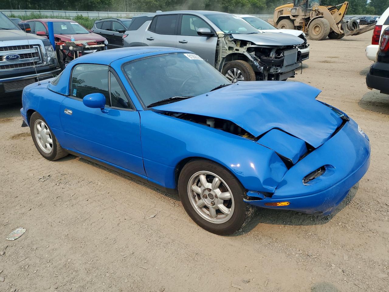 1991 Mazda Mx-5 Miata Blue vin: JM1NA3517M1220841