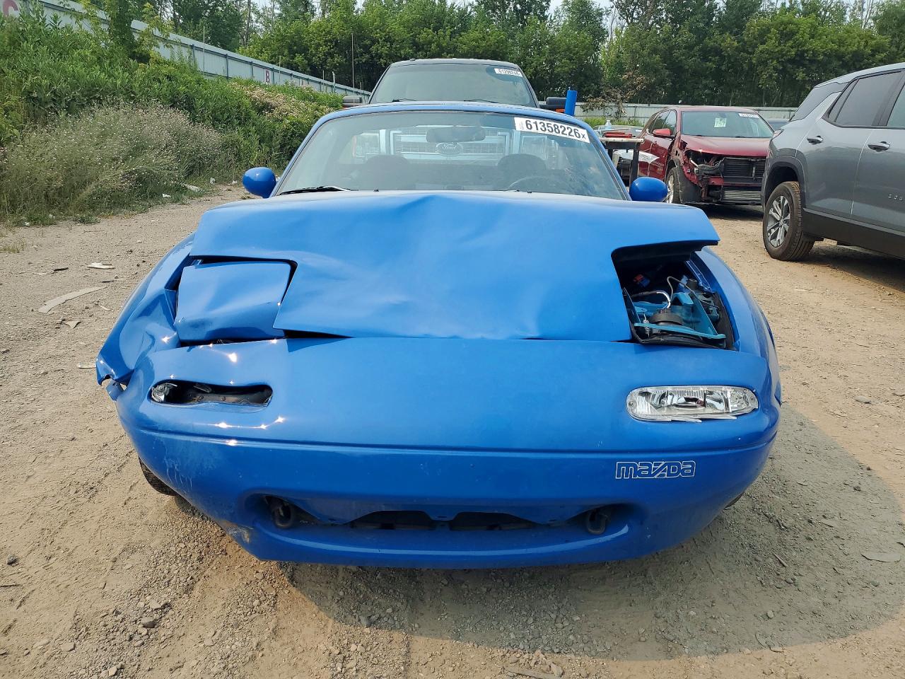 1991 Mazda Mx-5 Miata Blue vin: JM1NA3517M1220841