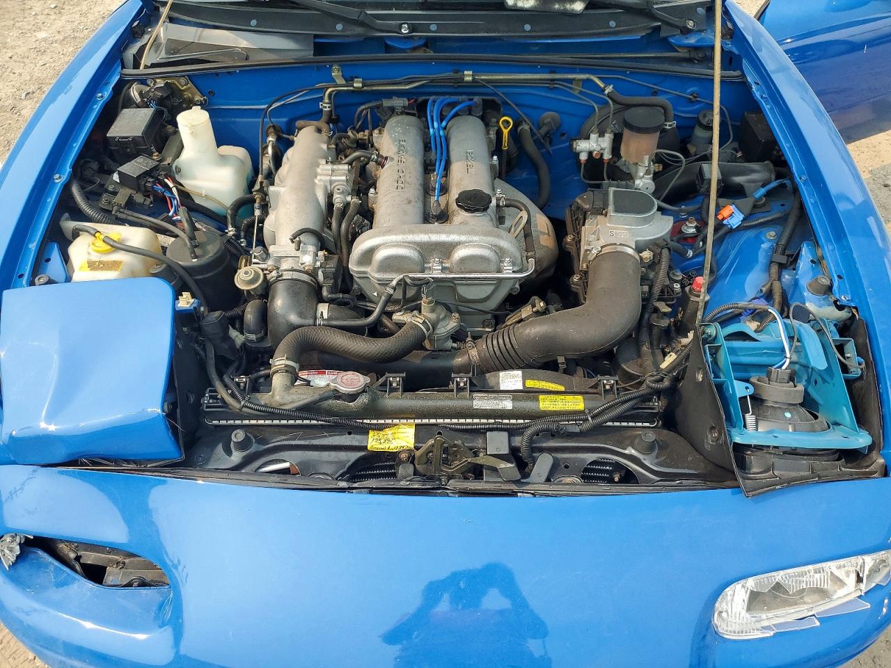 1991 Mazda Mx-5 Miata Blue vin: JM1NA3517M1220841
