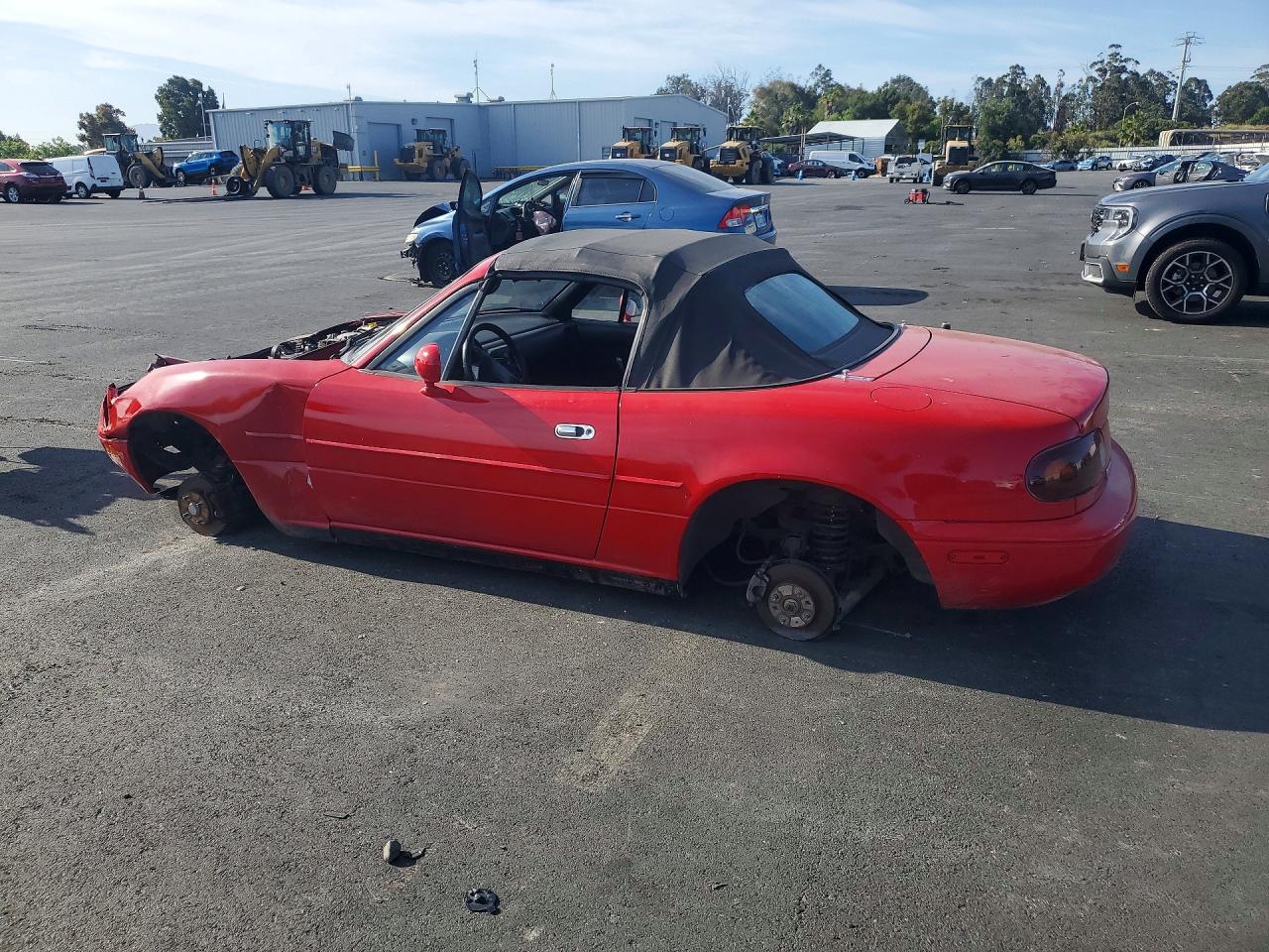 1992 Mazda Mx-5 Miata Red vin: JM1NA3517N1303607