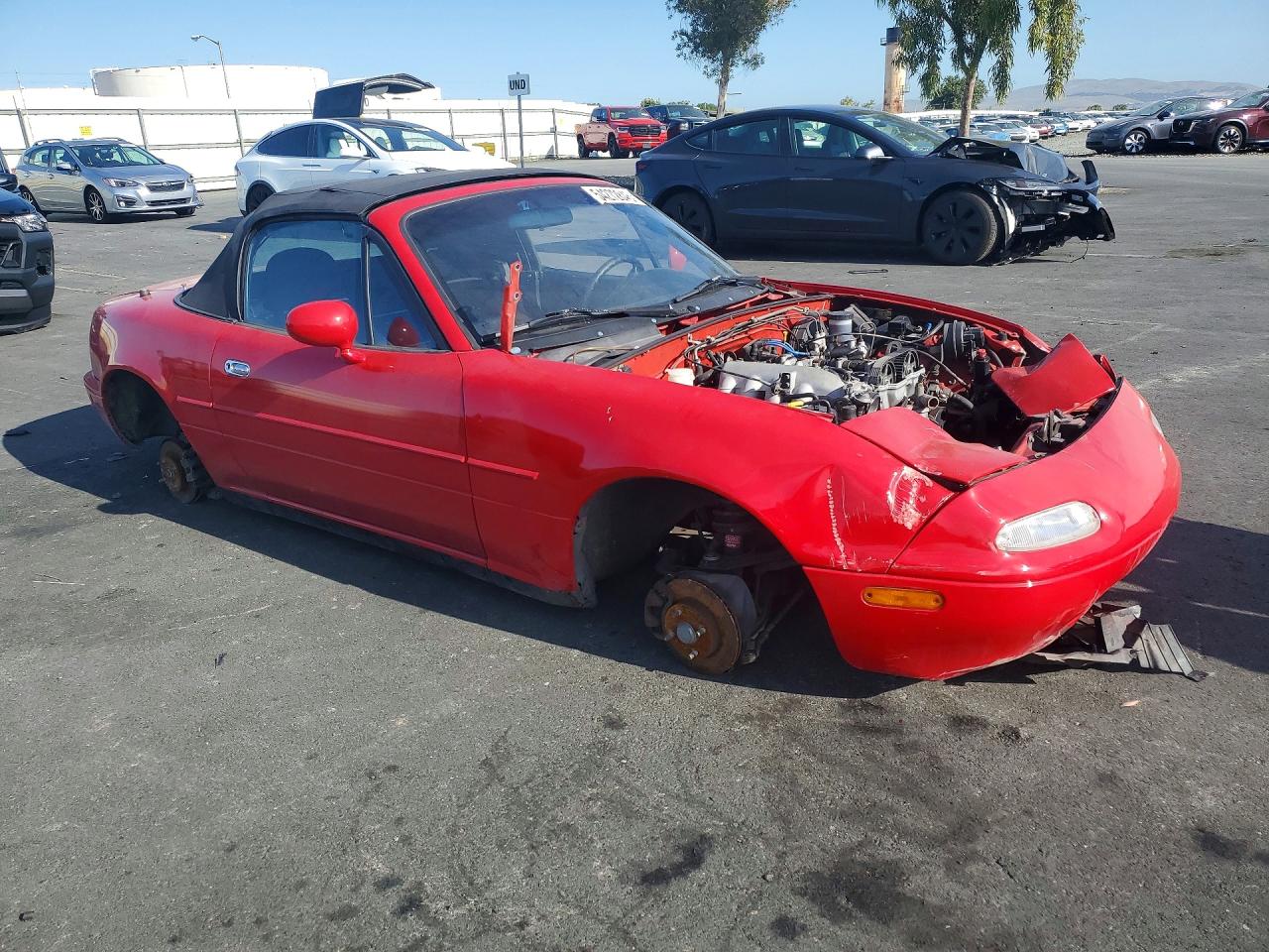 1992 Mazda Mx-5 Miata Red vin: JM1NA3517N1303607
