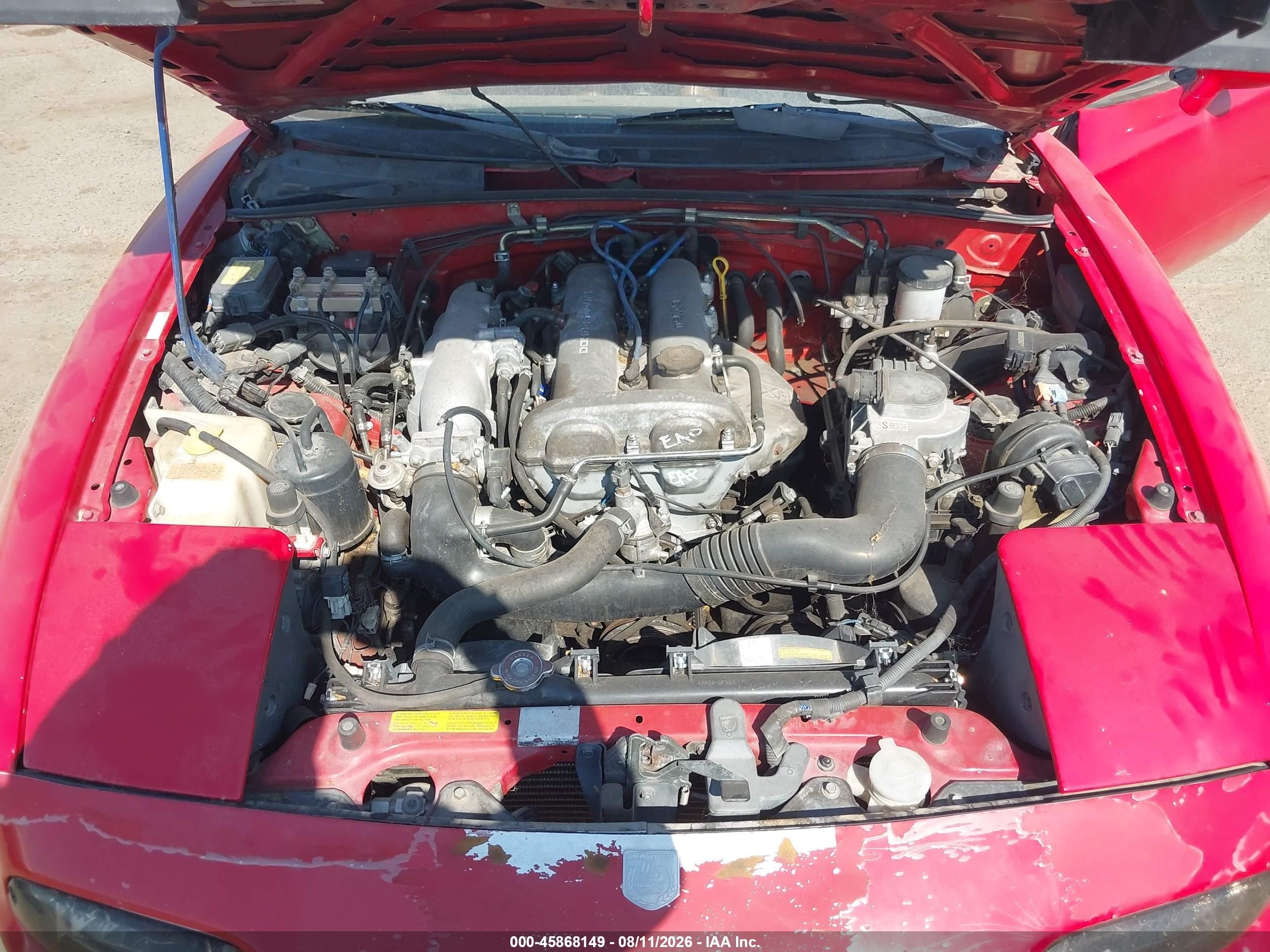 1993 Mazda Mx-5 Miata   Red vin: JM1NA3517P1421658