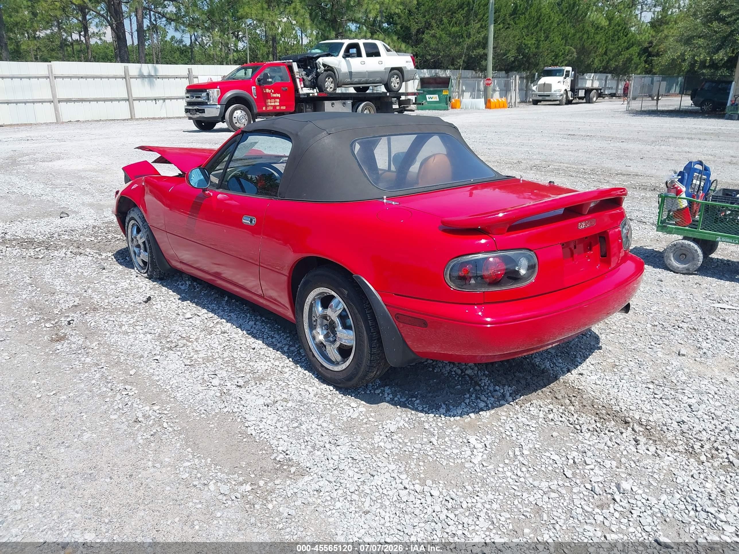 1991 Mazda Mx-5 Miata   Red vin: JM1NA3518M1219097