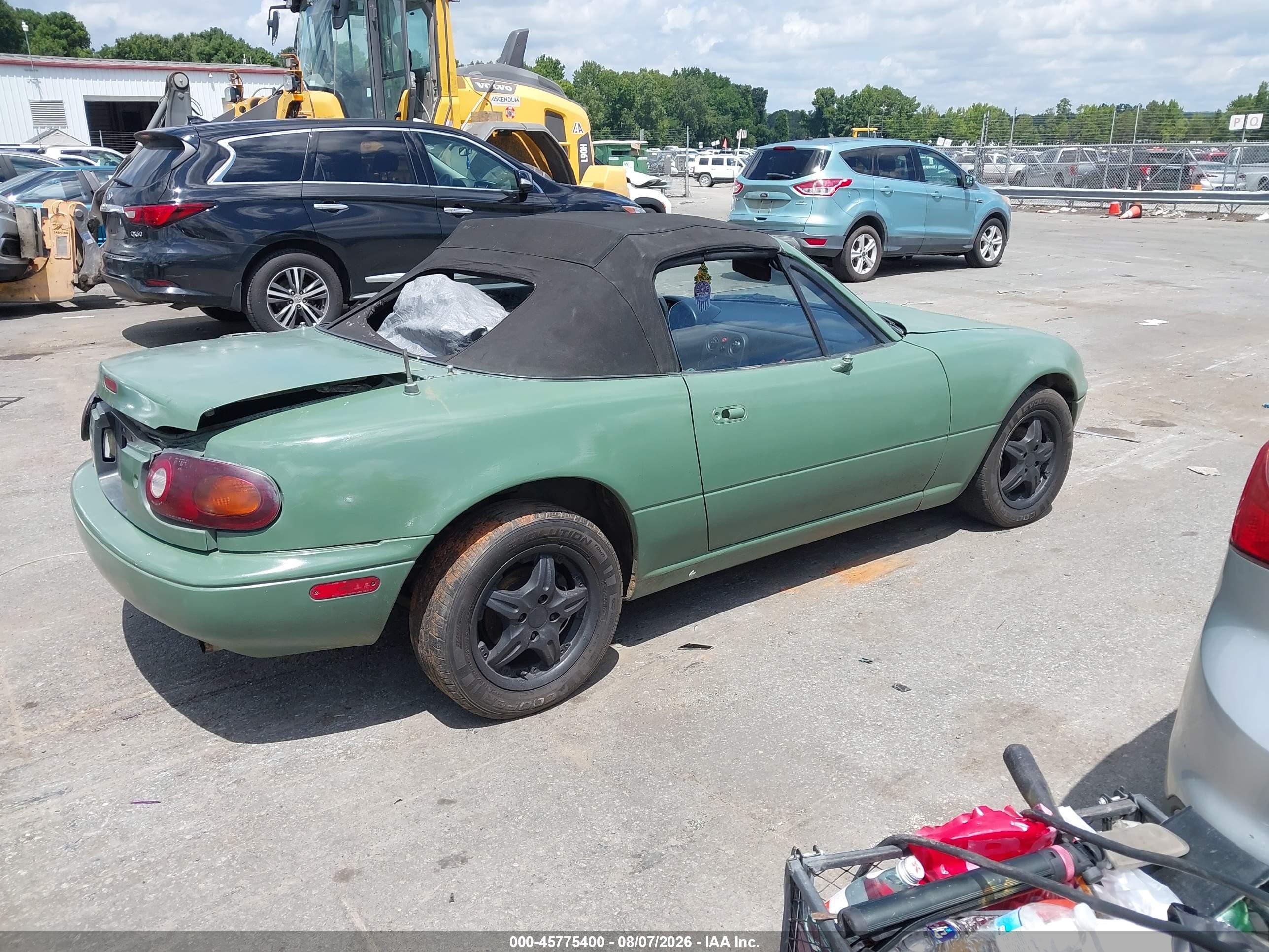 1992 Mazda Mx-5 Miata   Green vin: JM1NA3518N0309227