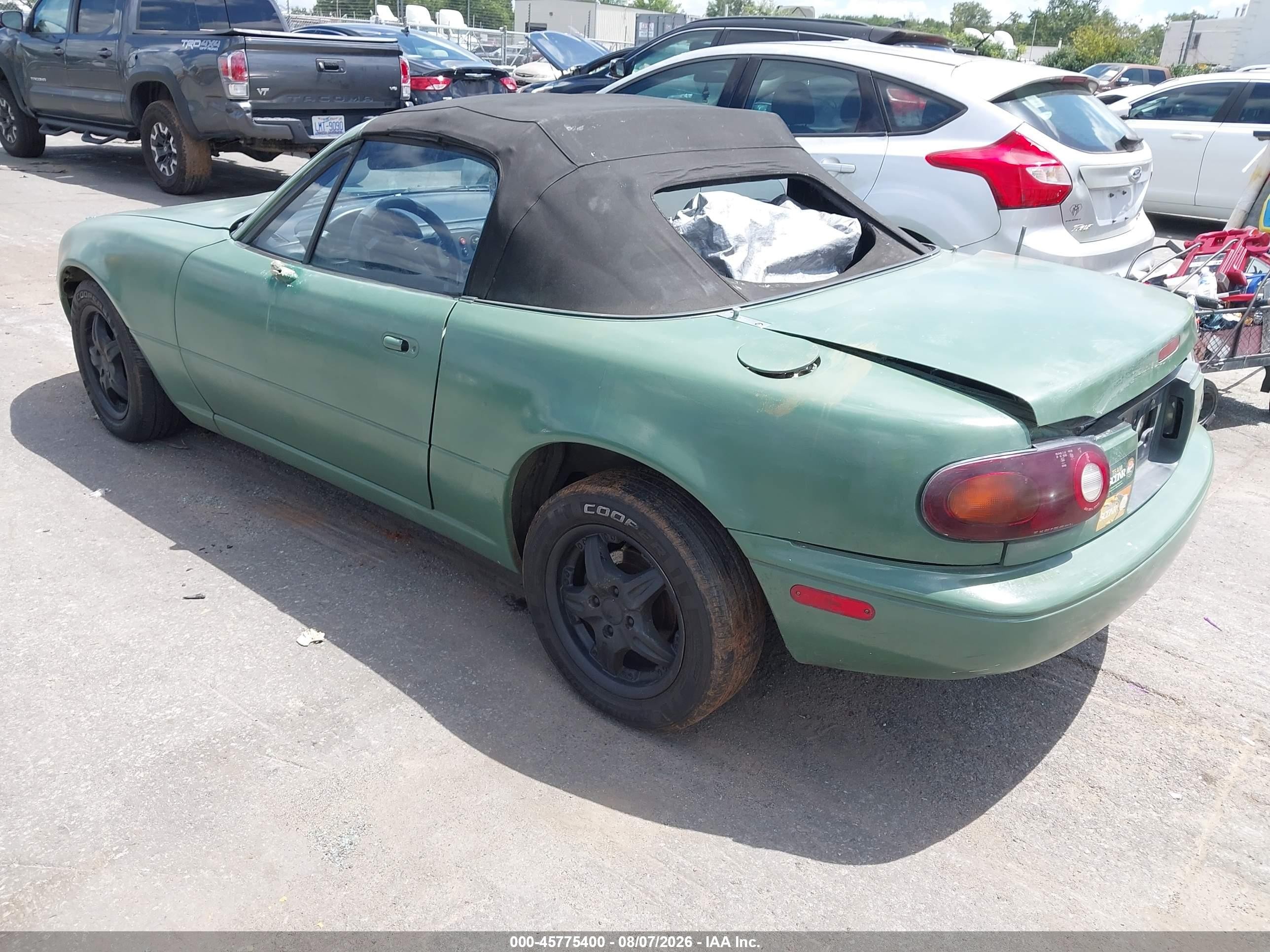 1992 Mazda Mx-5 Miata   Green vin: JM1NA3518N0309227