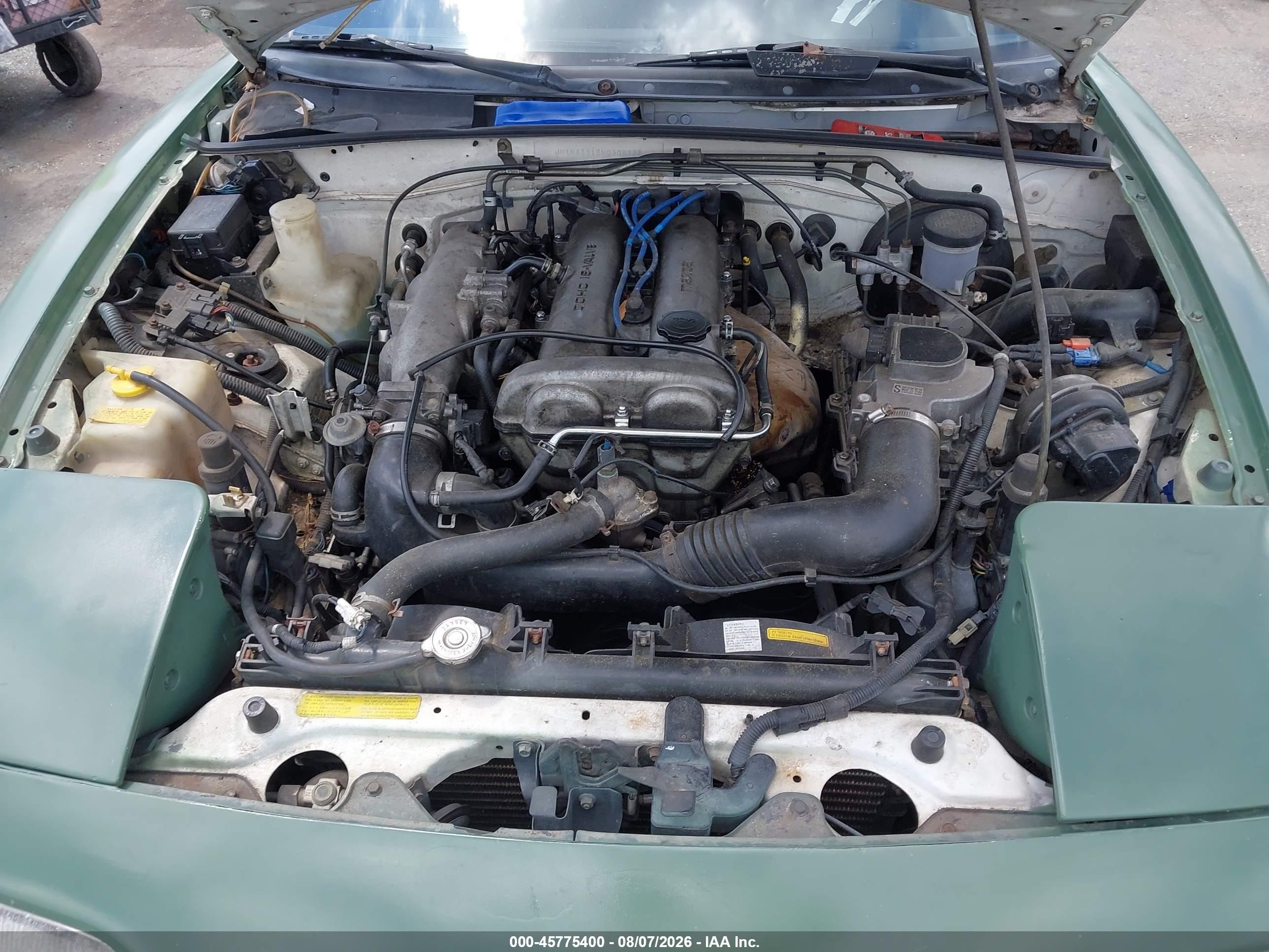 1992 Mazda Mx-5 Miata   Green vin: JM1NA3518N0309227