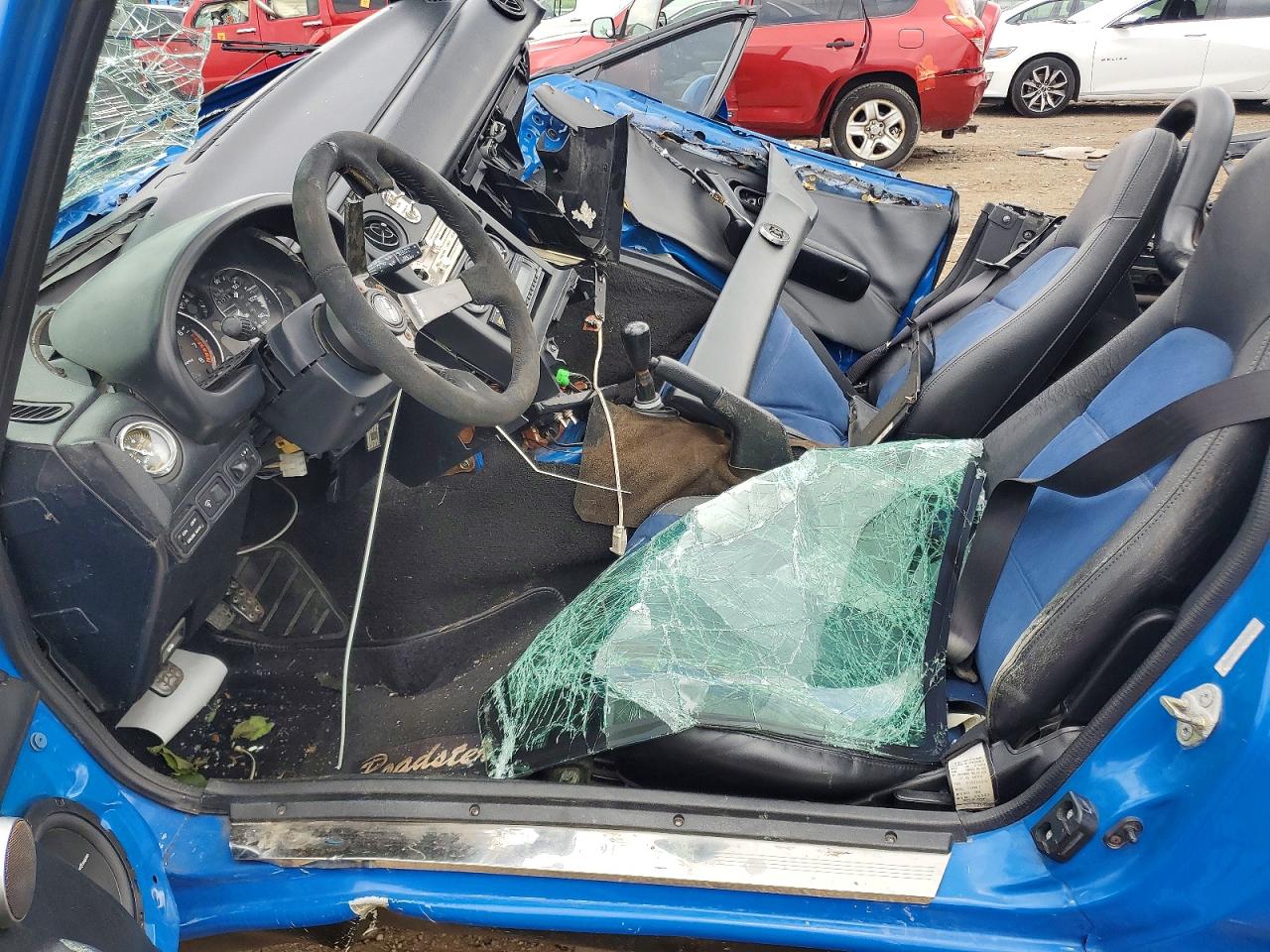 1993 Mazda Mx-5 Miata Blue vin: JM1NA3518P1410670