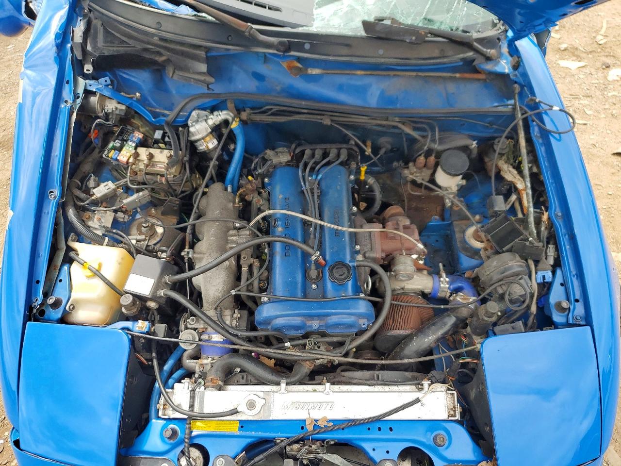 1993 Mazda Mx-5 Miata Blue vin: JM1NA3518P1410670