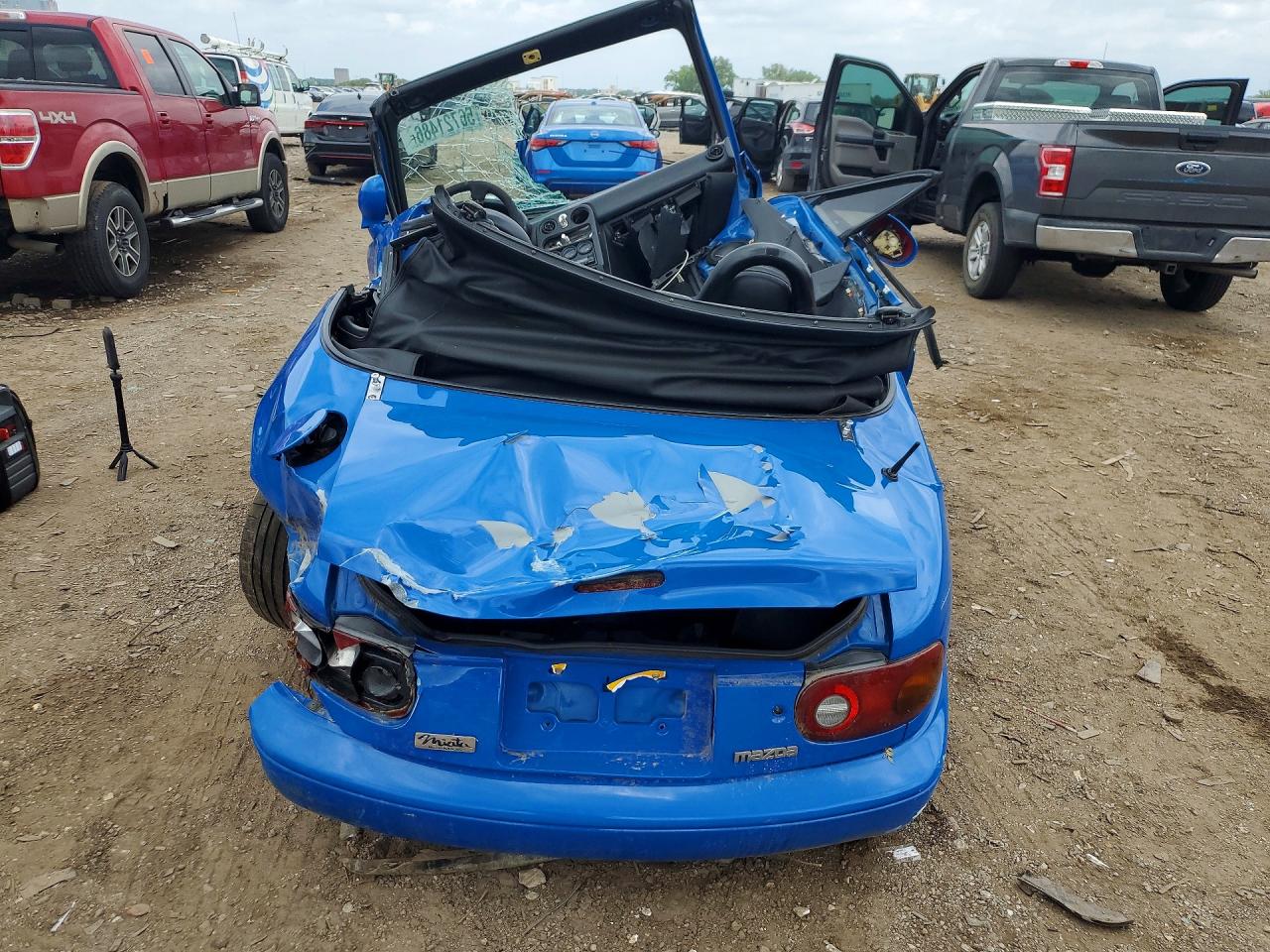 1993 Mazda Mx-5 Miata Blue vin: JM1NA3518P1410670