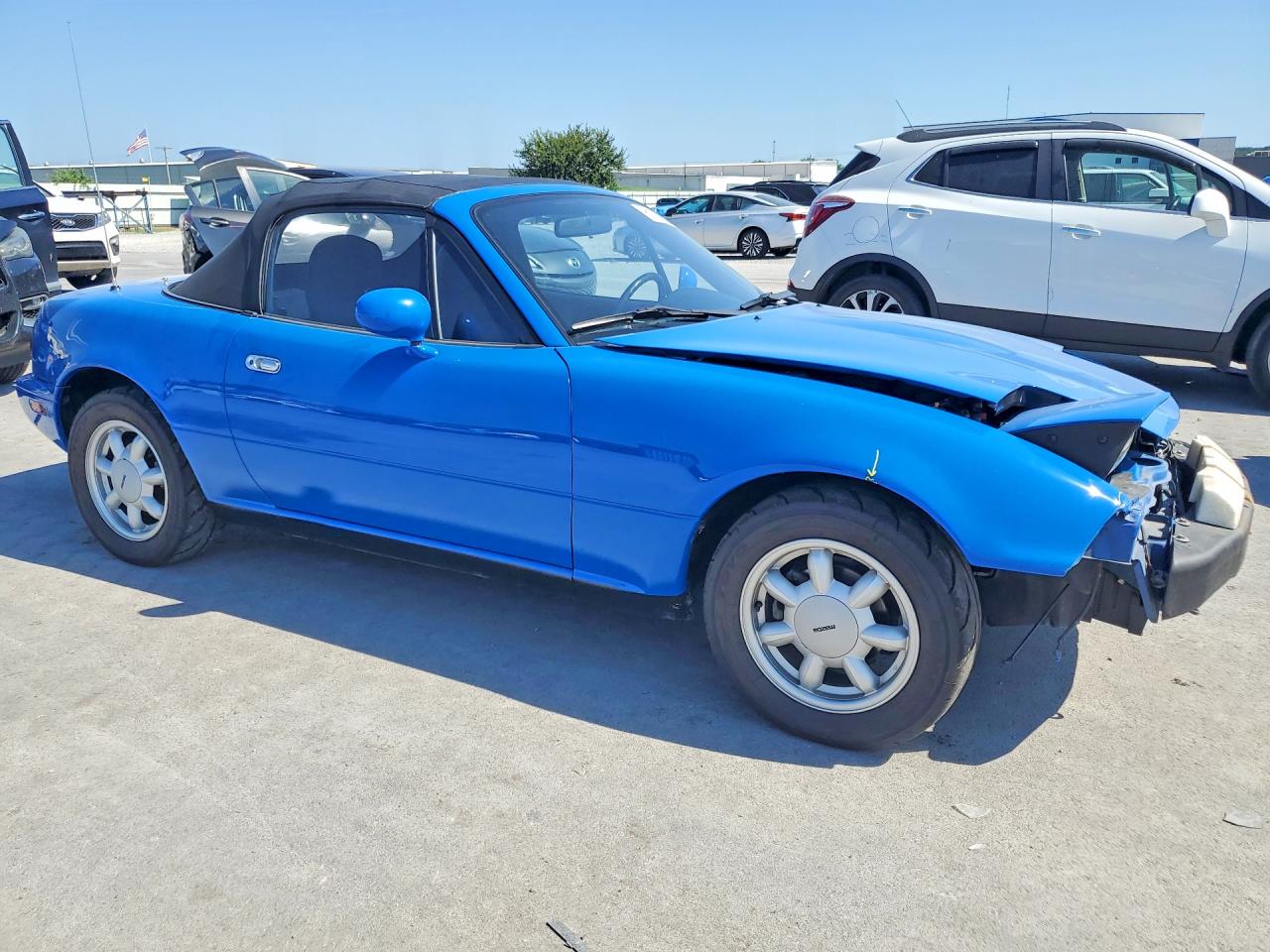 1990 Mazda Mx-5 Miata Blue vin: JM1NA3519L0123273