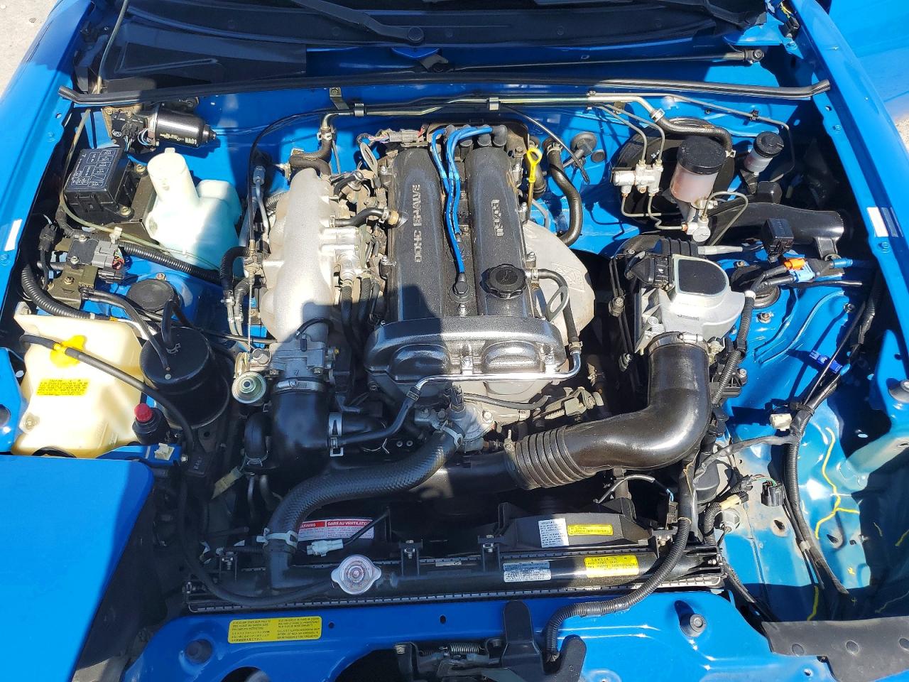 1990 Mazda Mx-5 Miata Blue vin: JM1NA3519L0123273