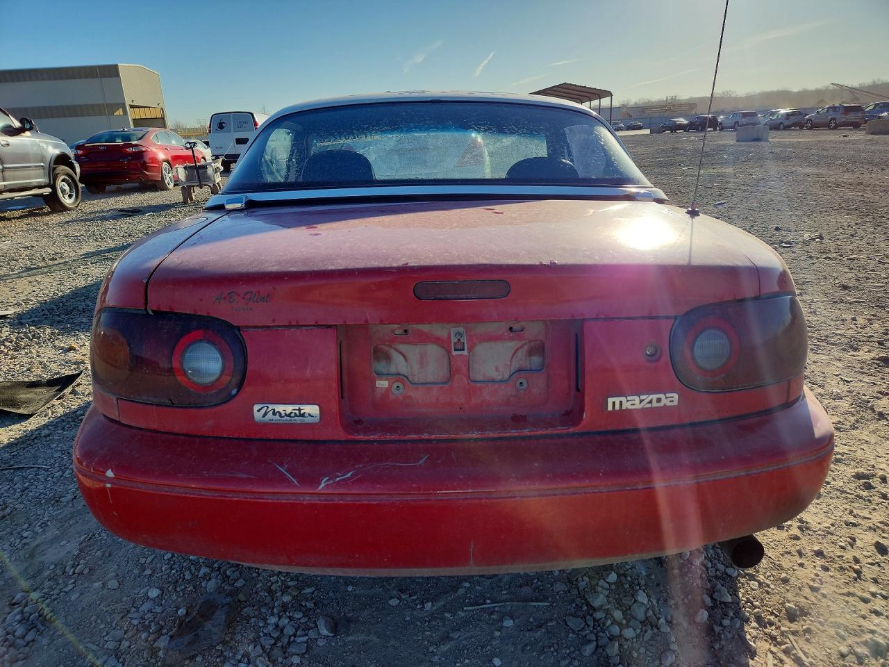 1991 Mazda Mx-5 Miata Red vin: JM1NA3519M1219853