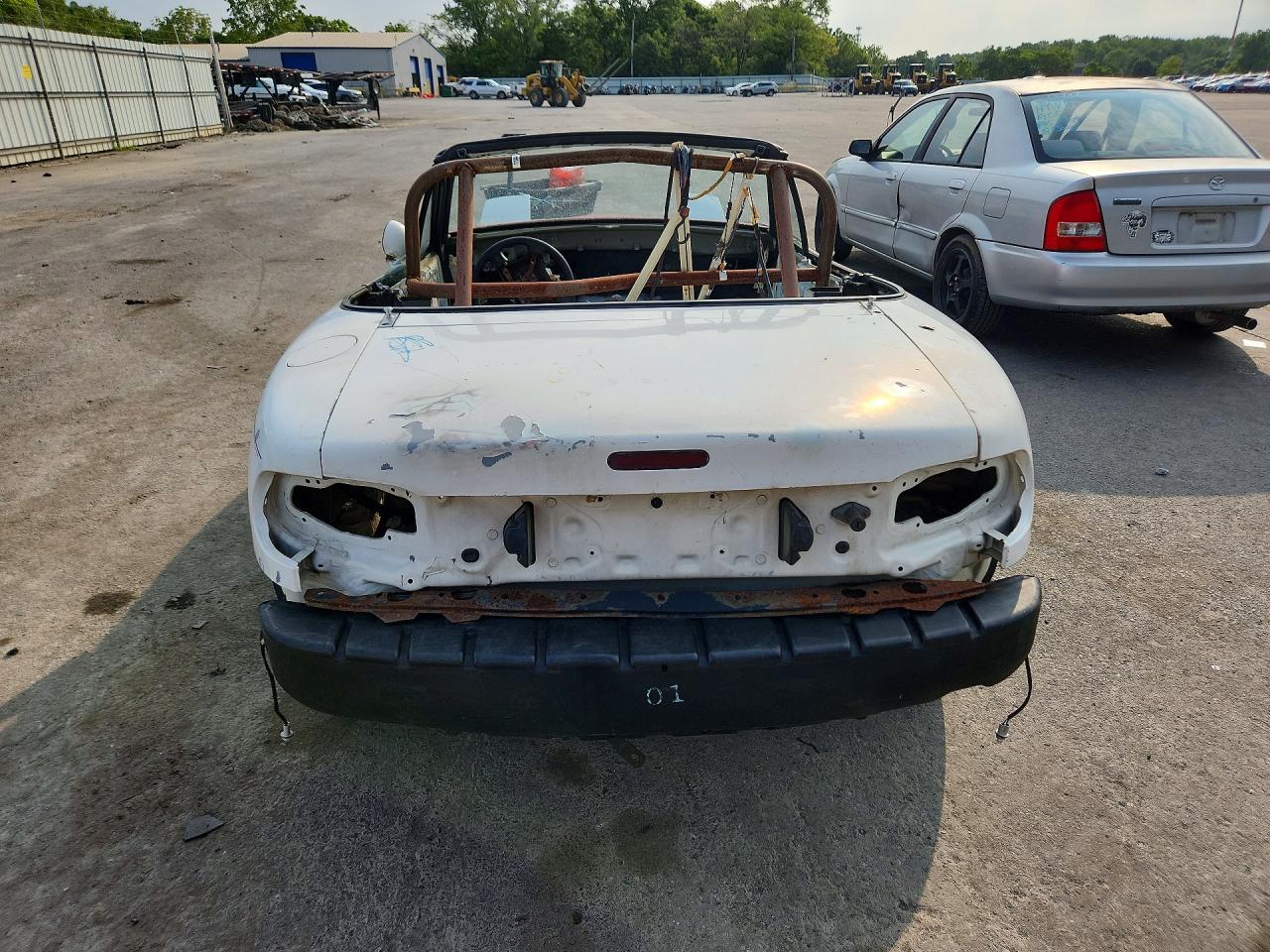 1993 Mazda Mx-5 Miata Red vin: JM1NA3519P0412983