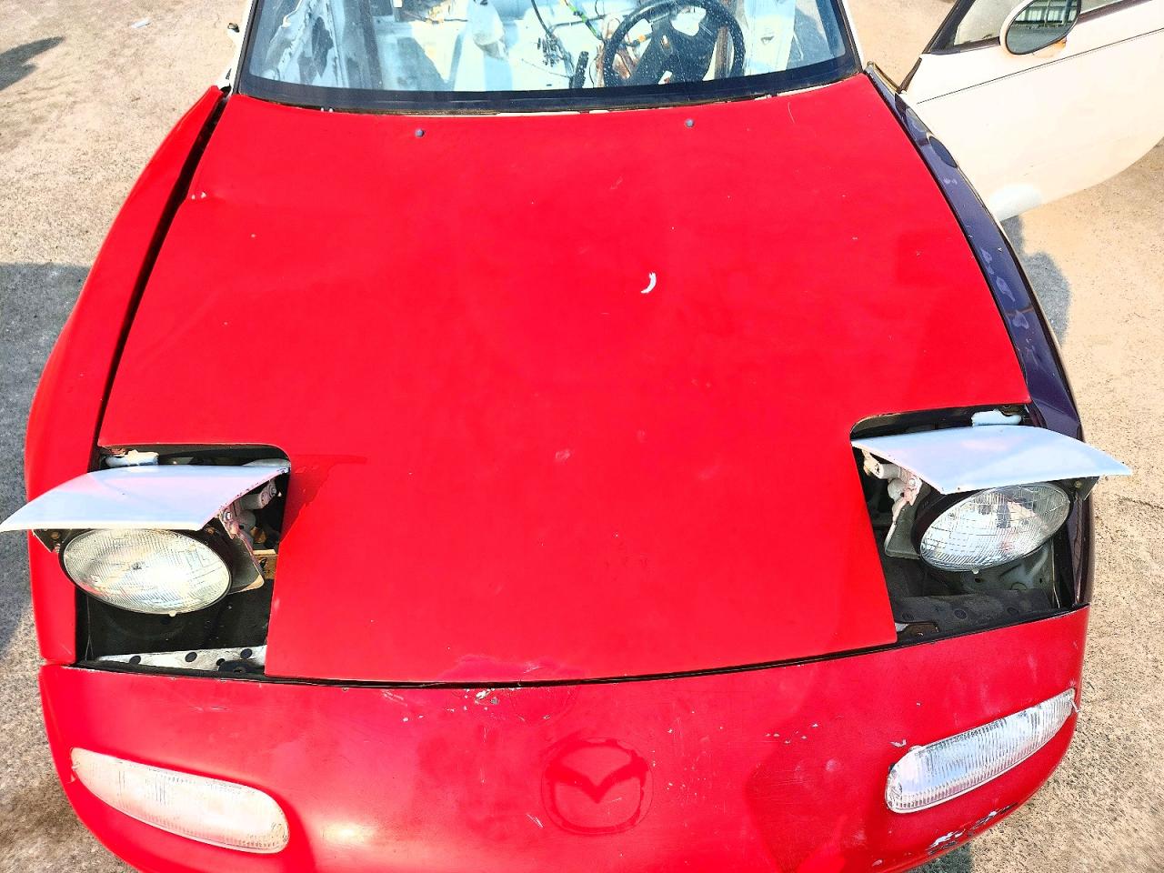 1993 Mazda Mx-5 Miata Red vin: JM1NA3519P0412983