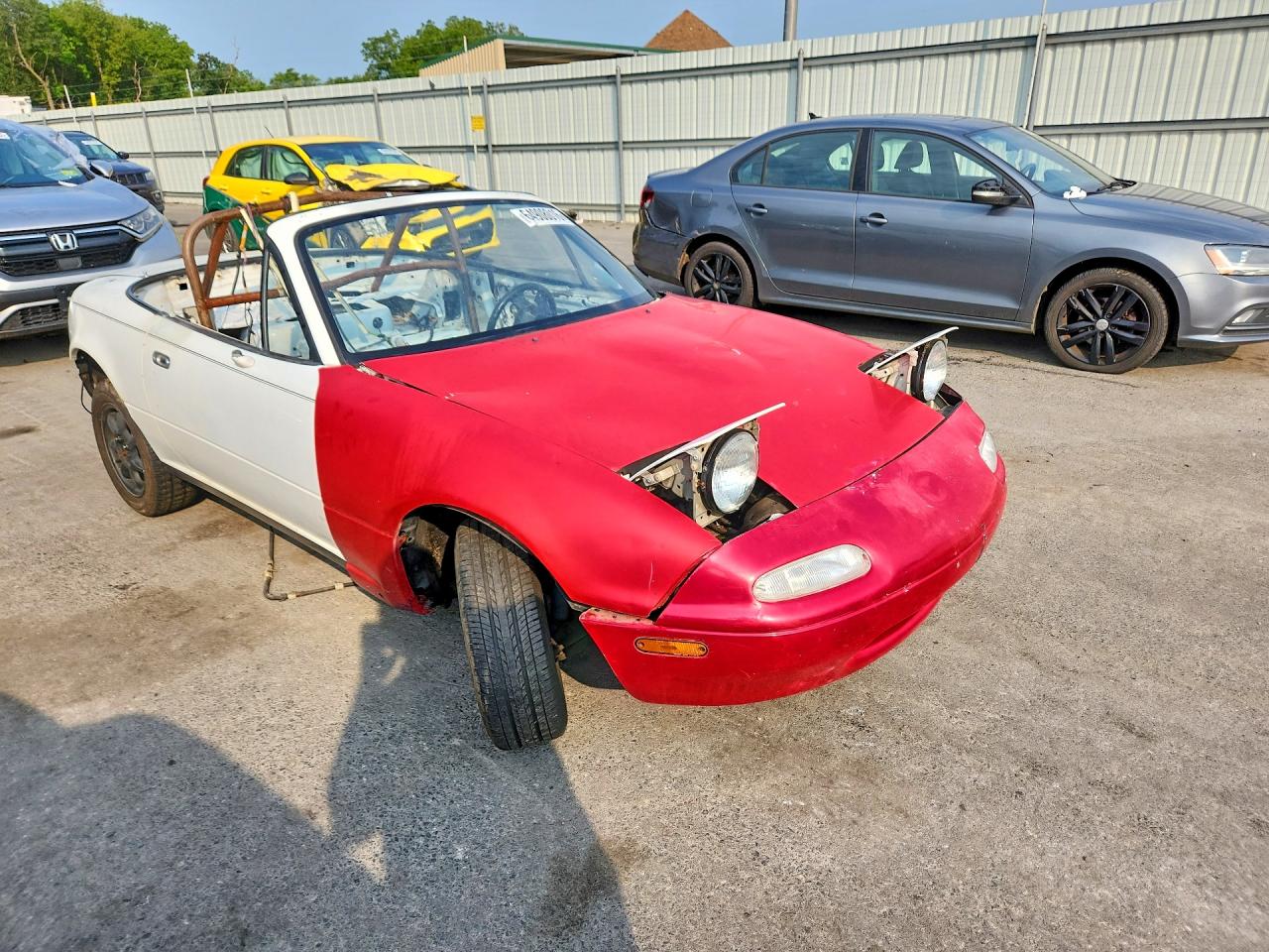1993 Mazda Mx-5 Miata Red vin: JM1NA3519P0412983