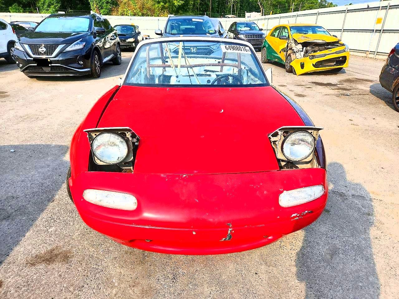1993 Mazda Mx-5 Miata Red vin: JM1NA3519P0412983