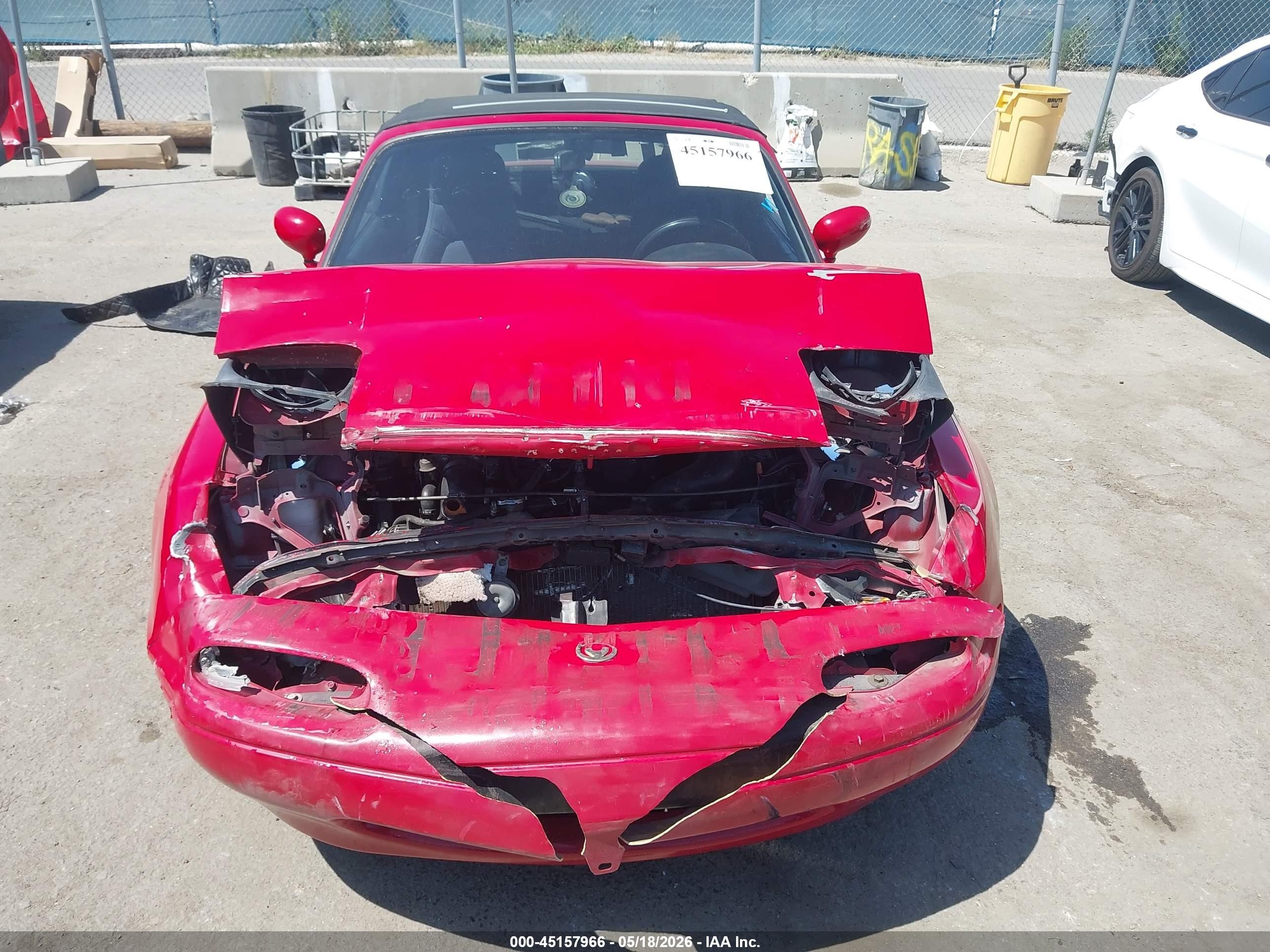 1993 Mazda Mx-5 Miata   Red vin: JM1NA3519P0423093