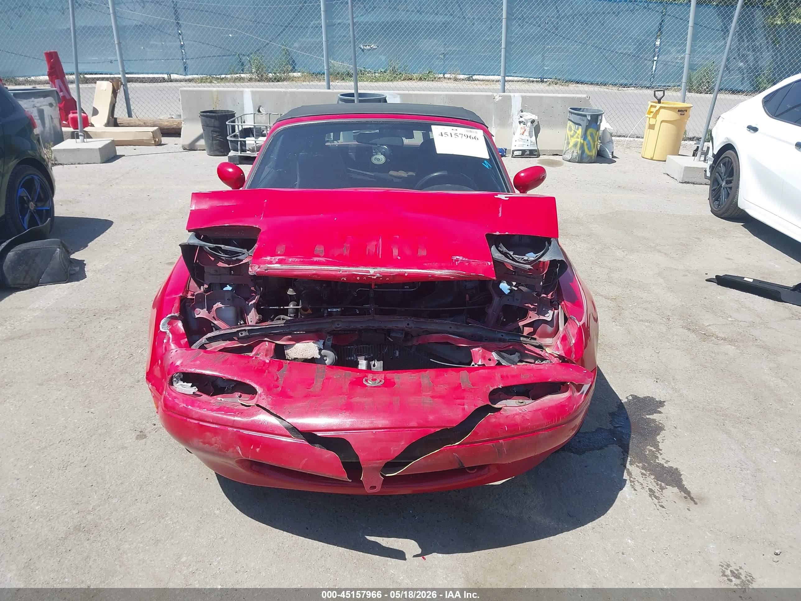 1993 Mazda Mx-5 Miata   Red vin: JM1NA3519P0423093