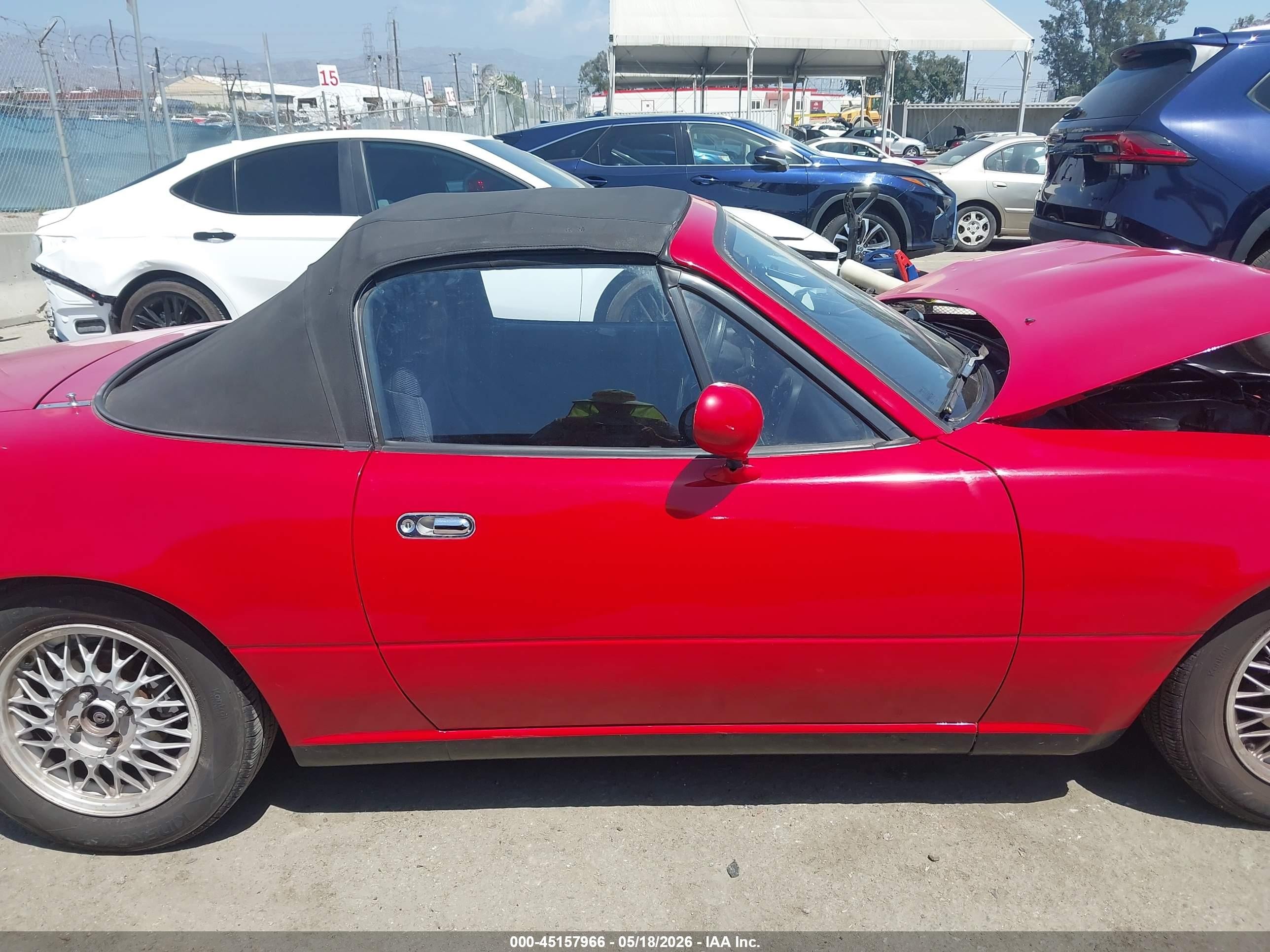 1993 Mazda Mx-5 Miata   Red vin: JM1NA3519P0423093