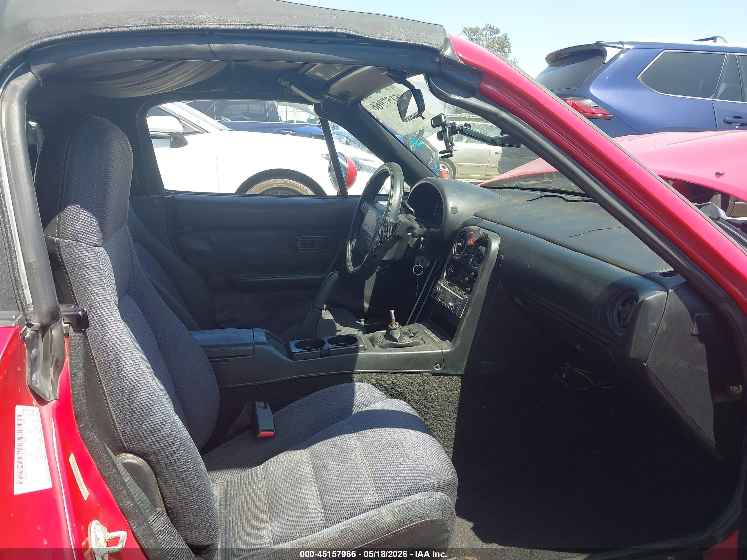 1993 Mazda Mx-5 Miata   Red vin: JM1NA3519P0423093