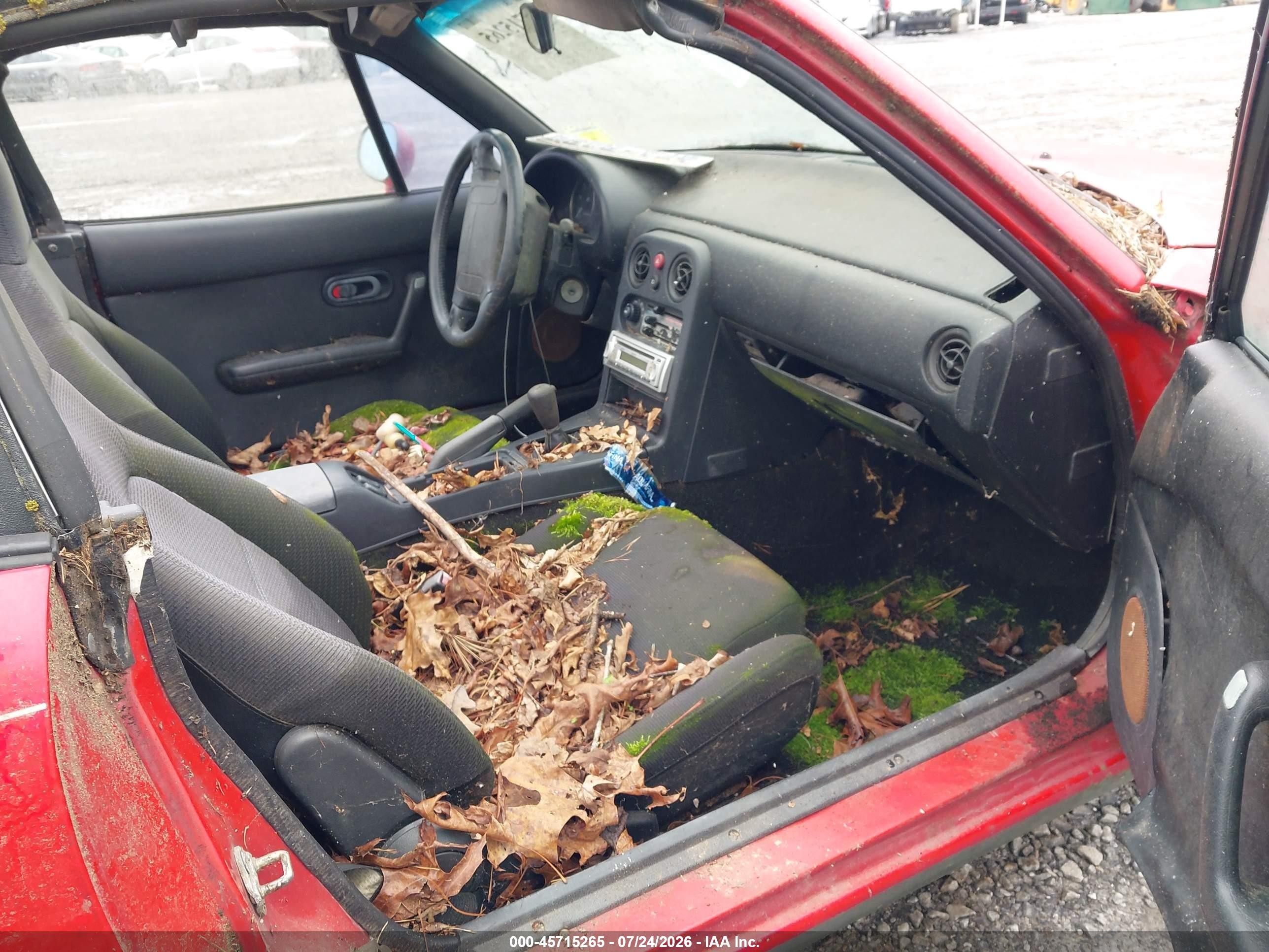 1990 Mazda Mx-5 Miata   Red vin: JM1NA351XL0112850